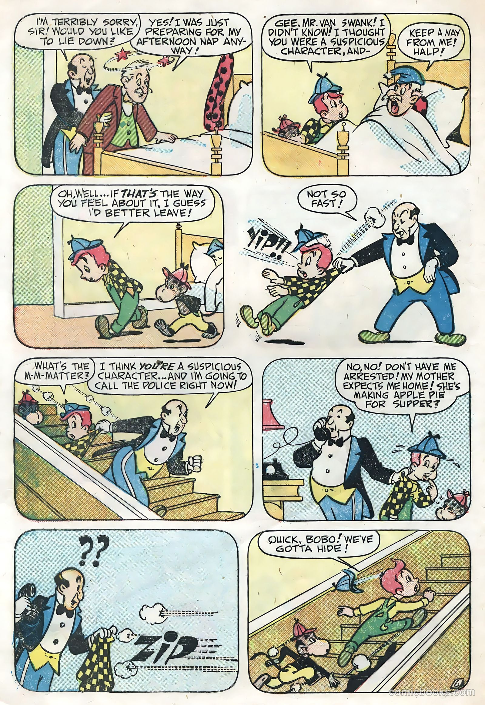 Television Comics #7 (1950) — page 8 of 36