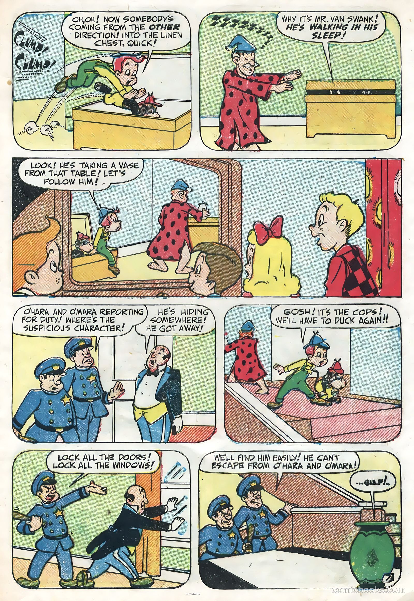 Television Comics #7 (1950) — page 9 of 36