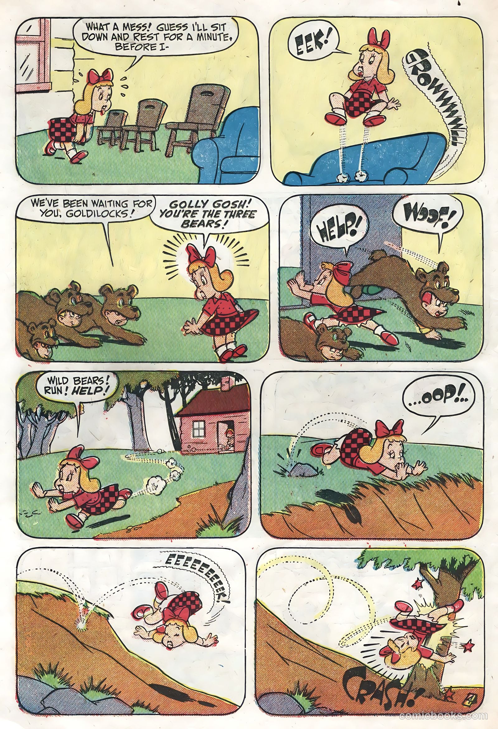 Television Comics #7 (1950) — page 18 of 36