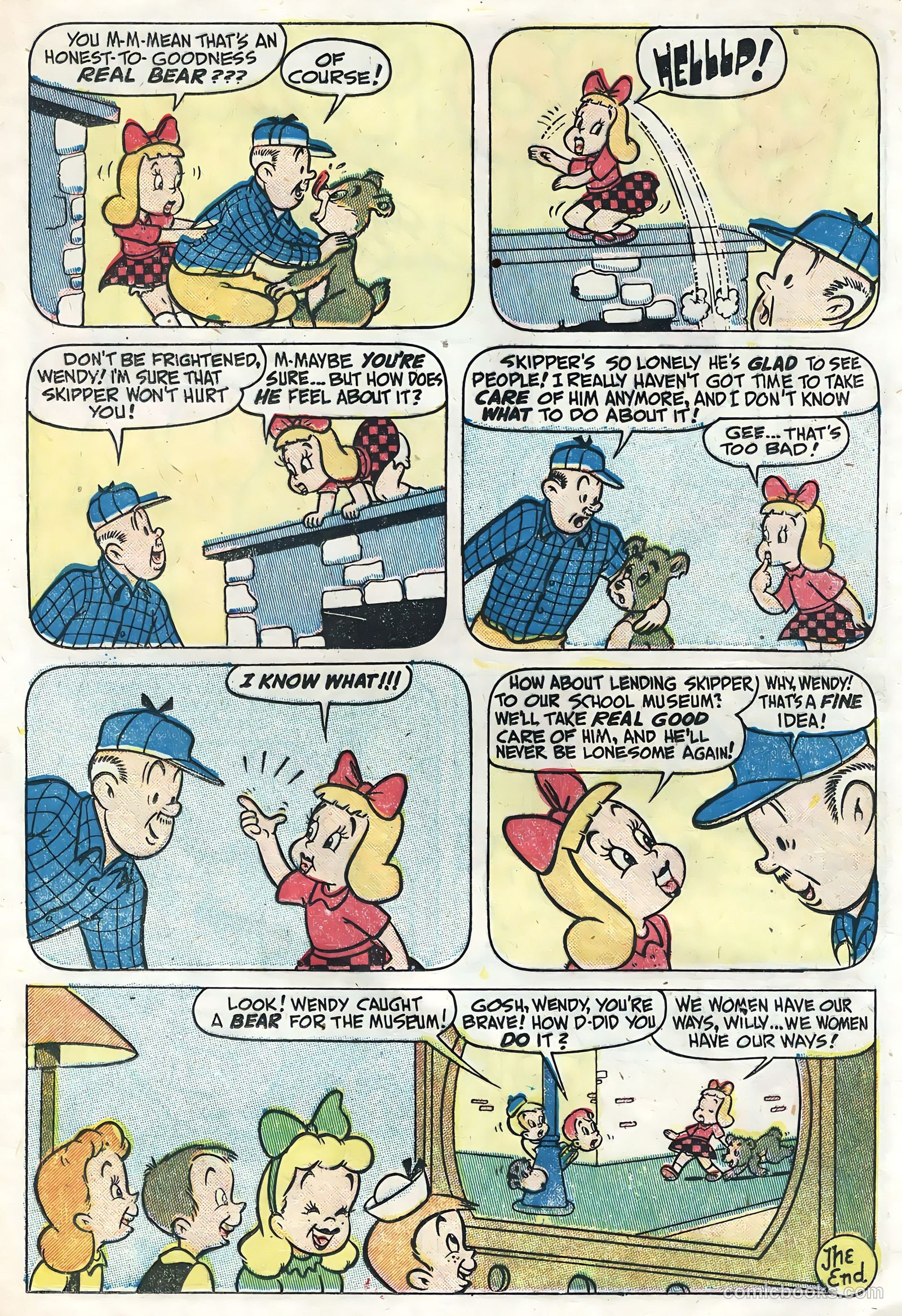 Television Comics #7 (1950) — page 21 of 36