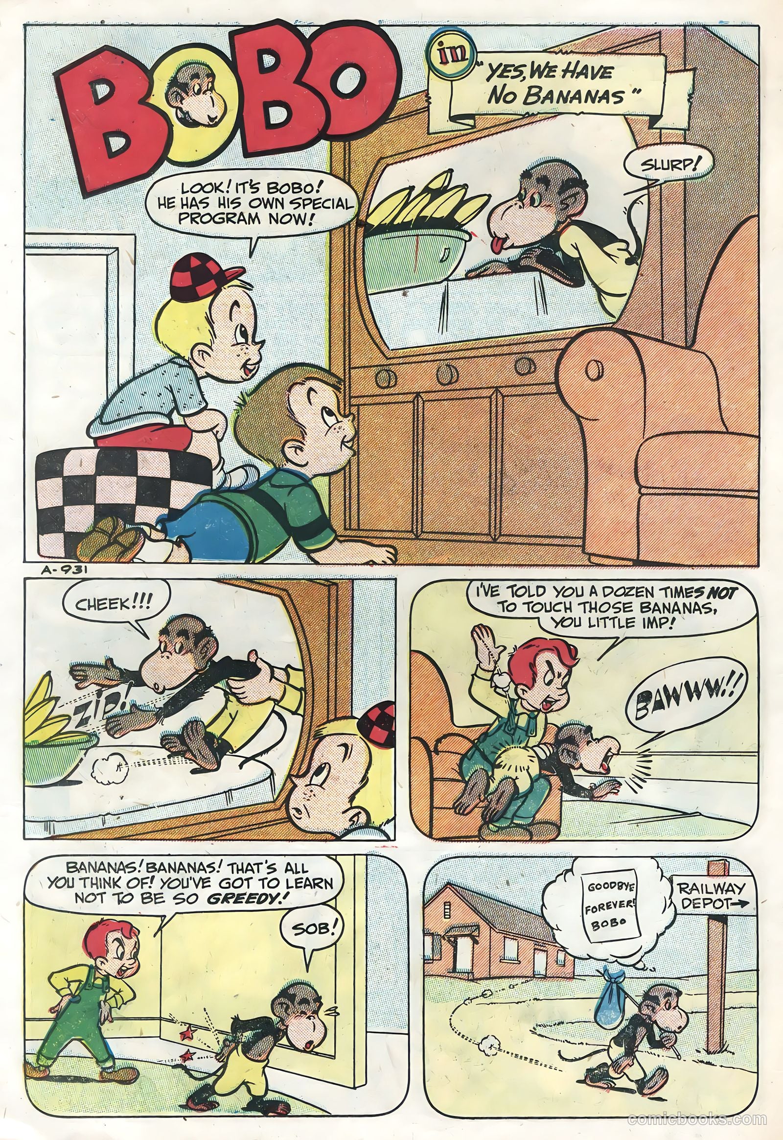 Television Comics #7 (1950) — page 22 of 36