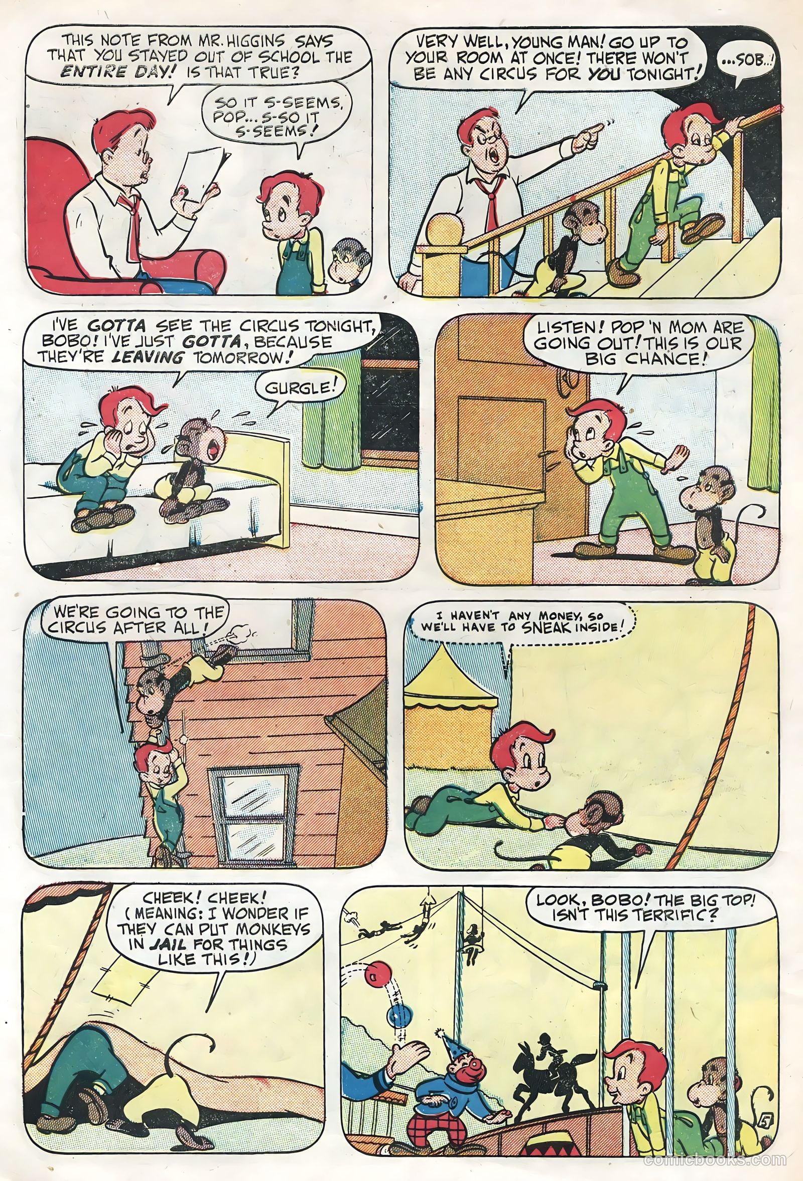 Television Comics #7 (1950) — page 30 of 36