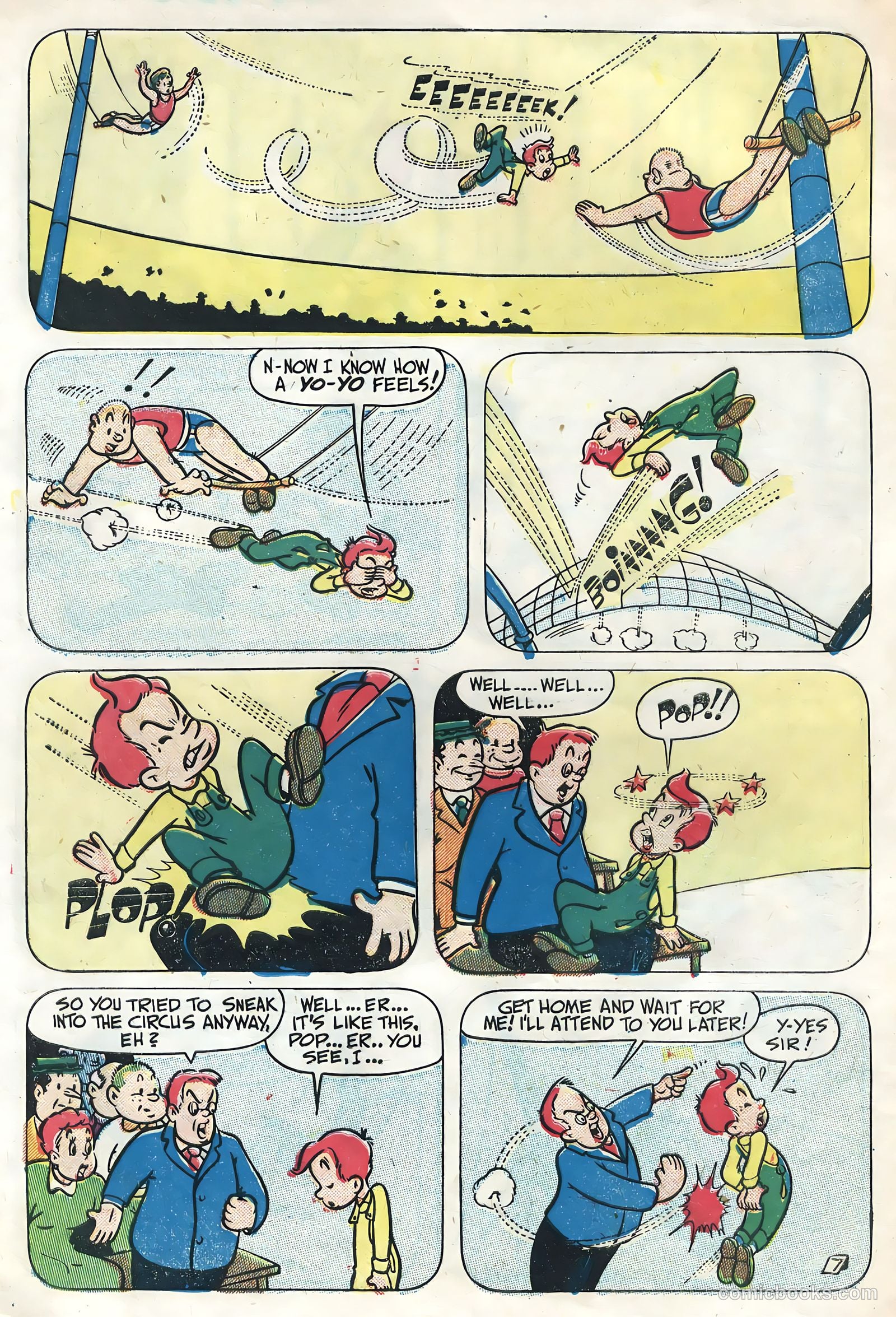 Television Comics #7 (1950) — page 32 of 36