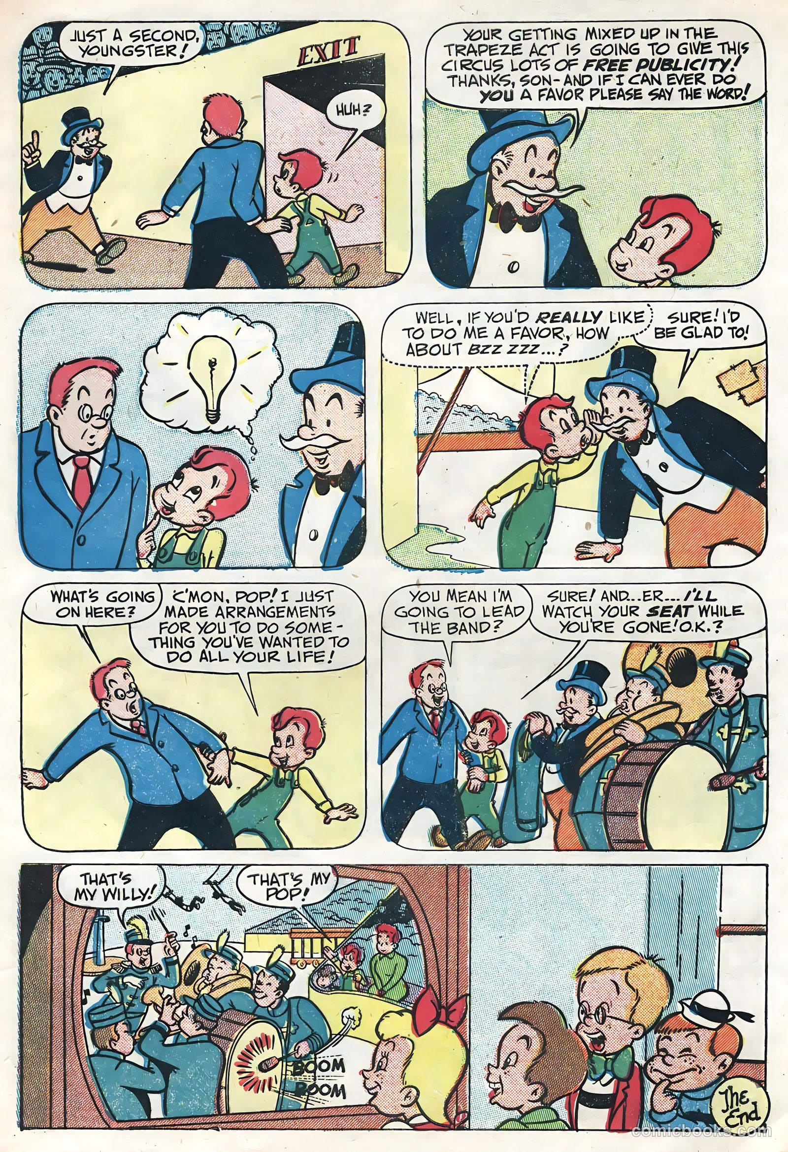 Television Comics #7 (1950) — page 33 of 36