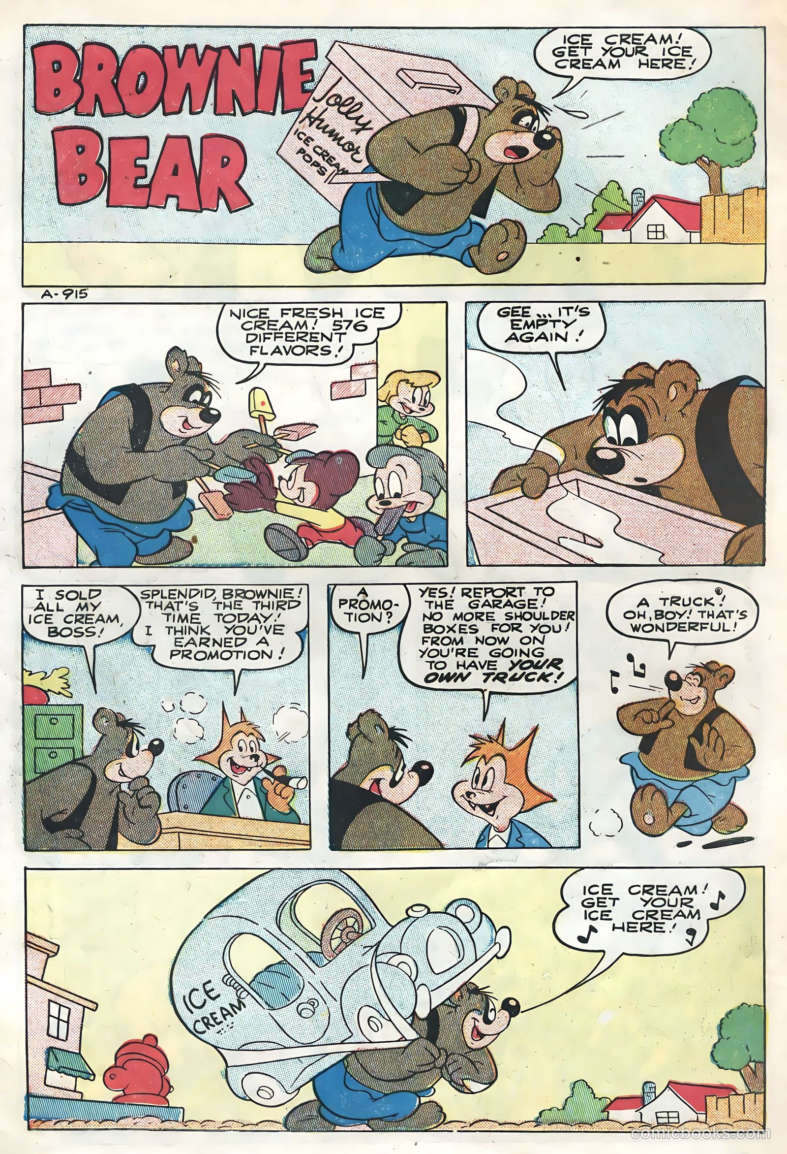 Television Comics #7 (1950) — page 34 of 36