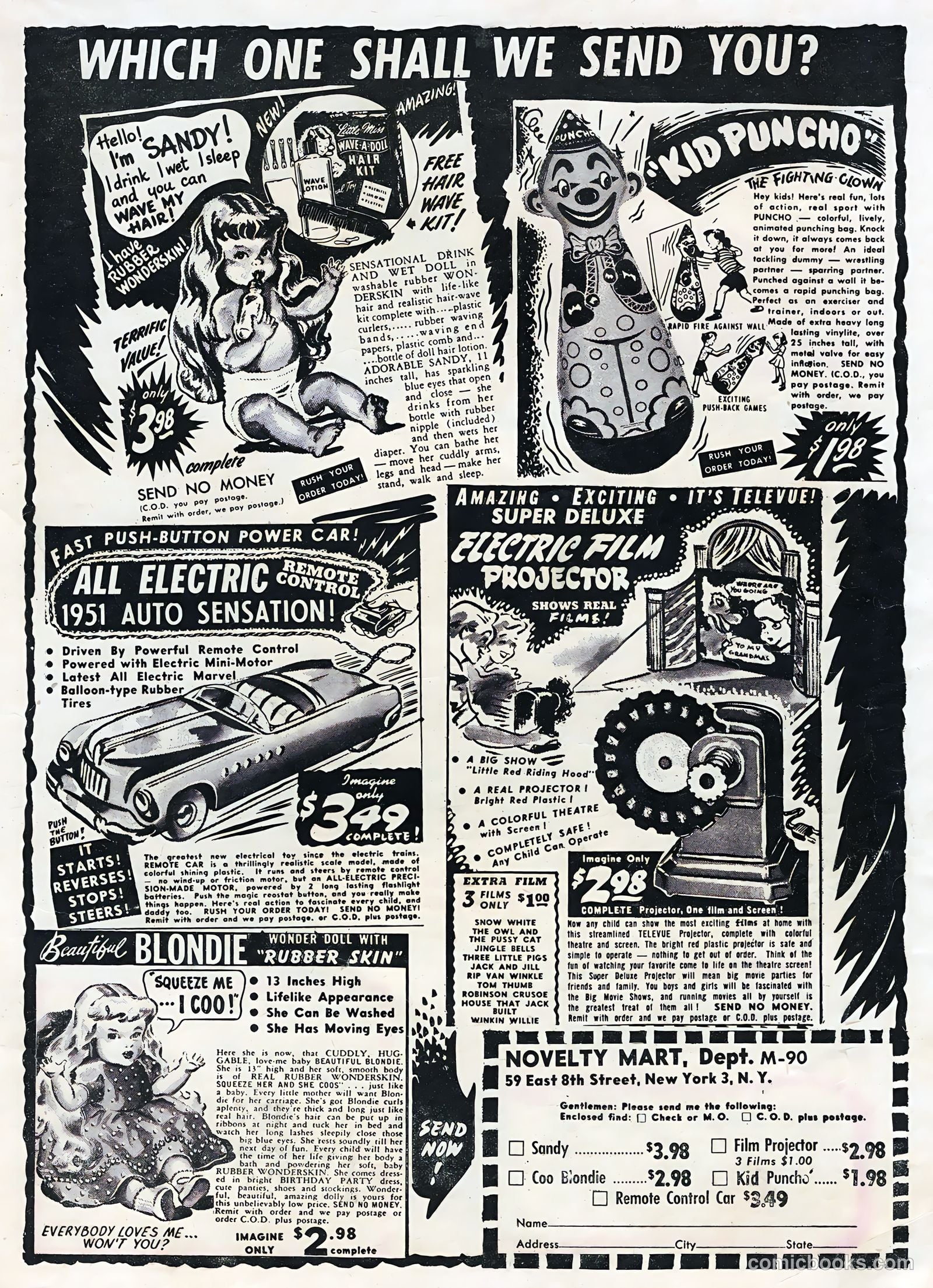 Television Comics #7 (1950) — page 35 of 36