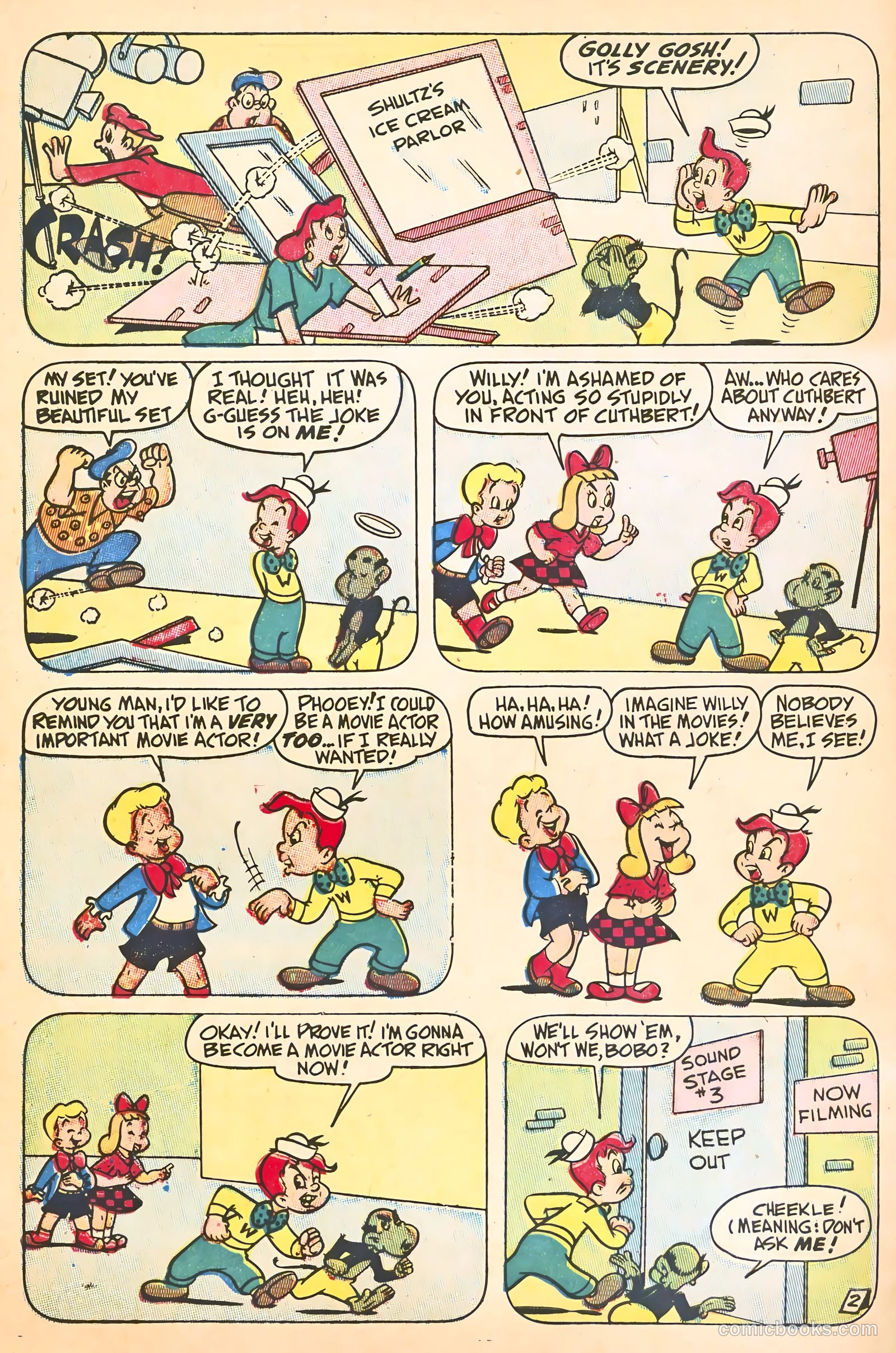 Television Comics #8 (1950) — page 4 of 36
