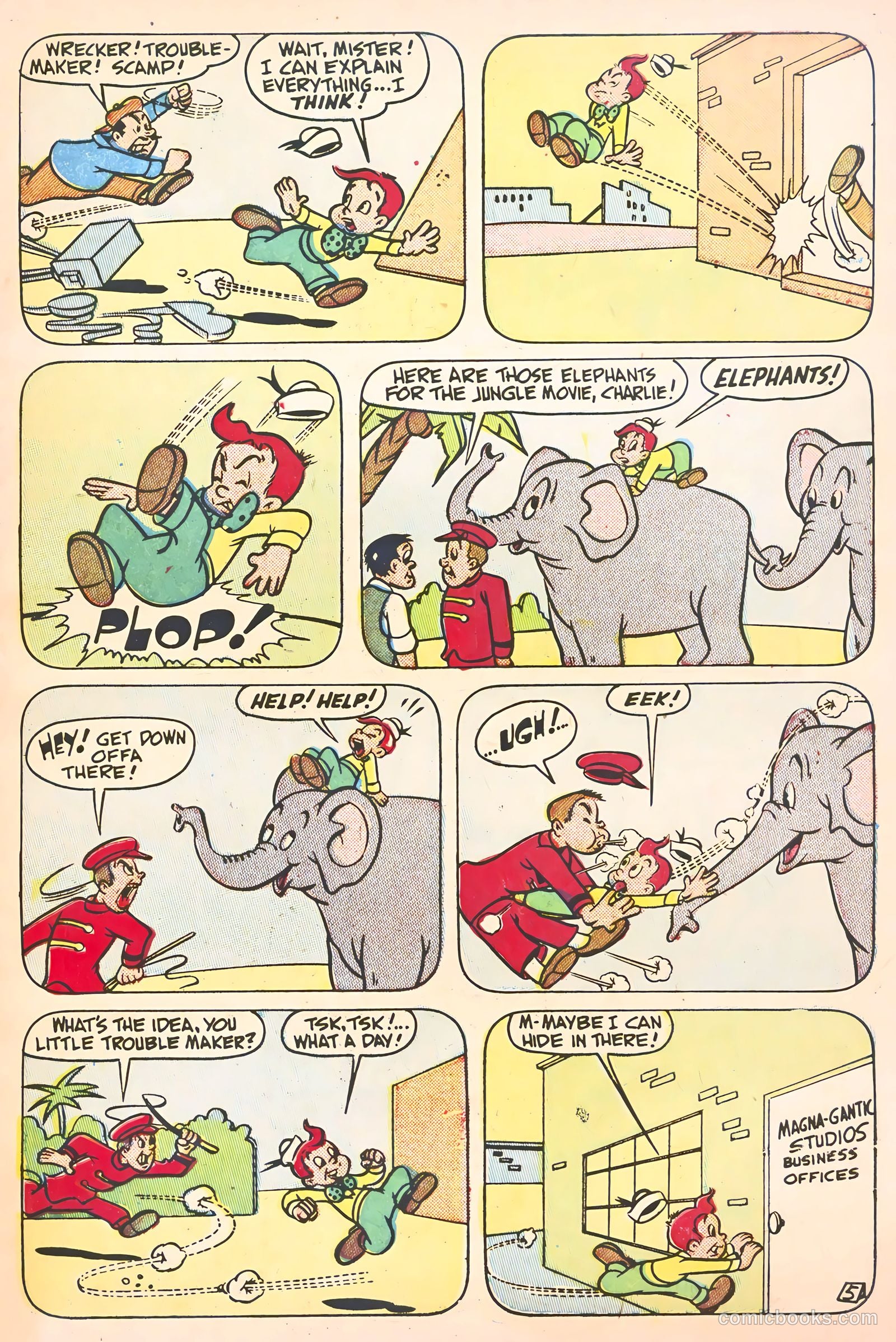 Television Comics #8 (1950) — page 7 of 36