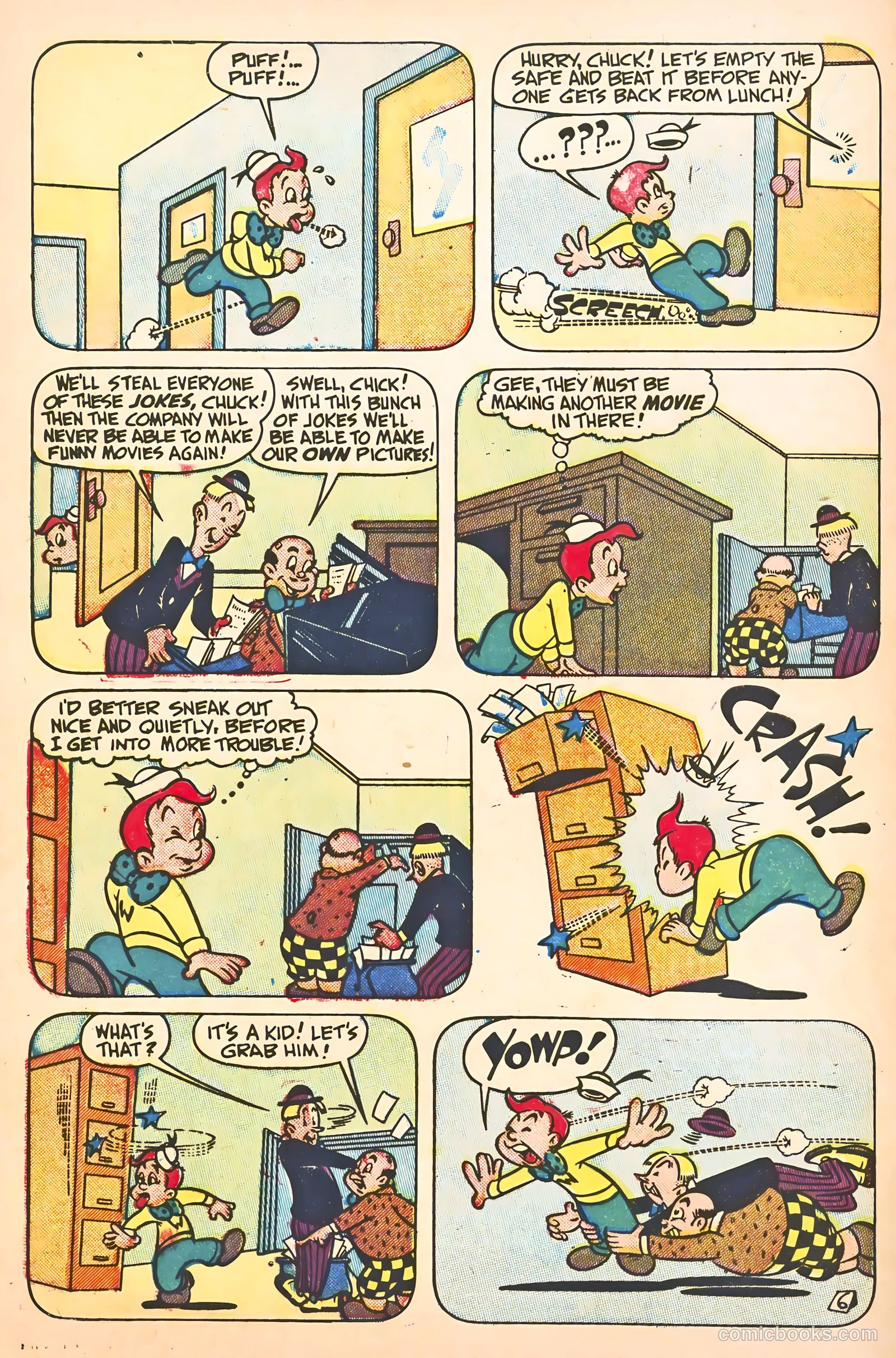 Television Comics #8 (1950) — page 8 of 36