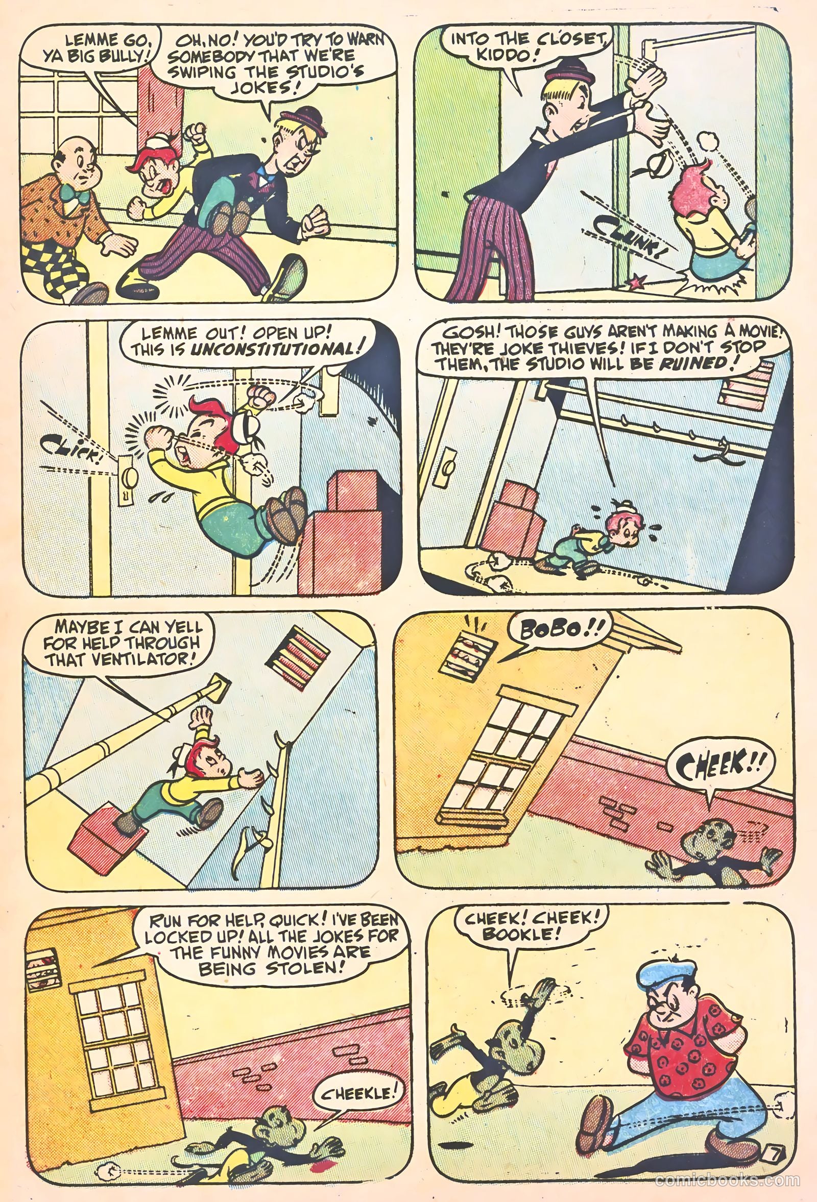 Television Comics #8 (1950) — page 9 of 36