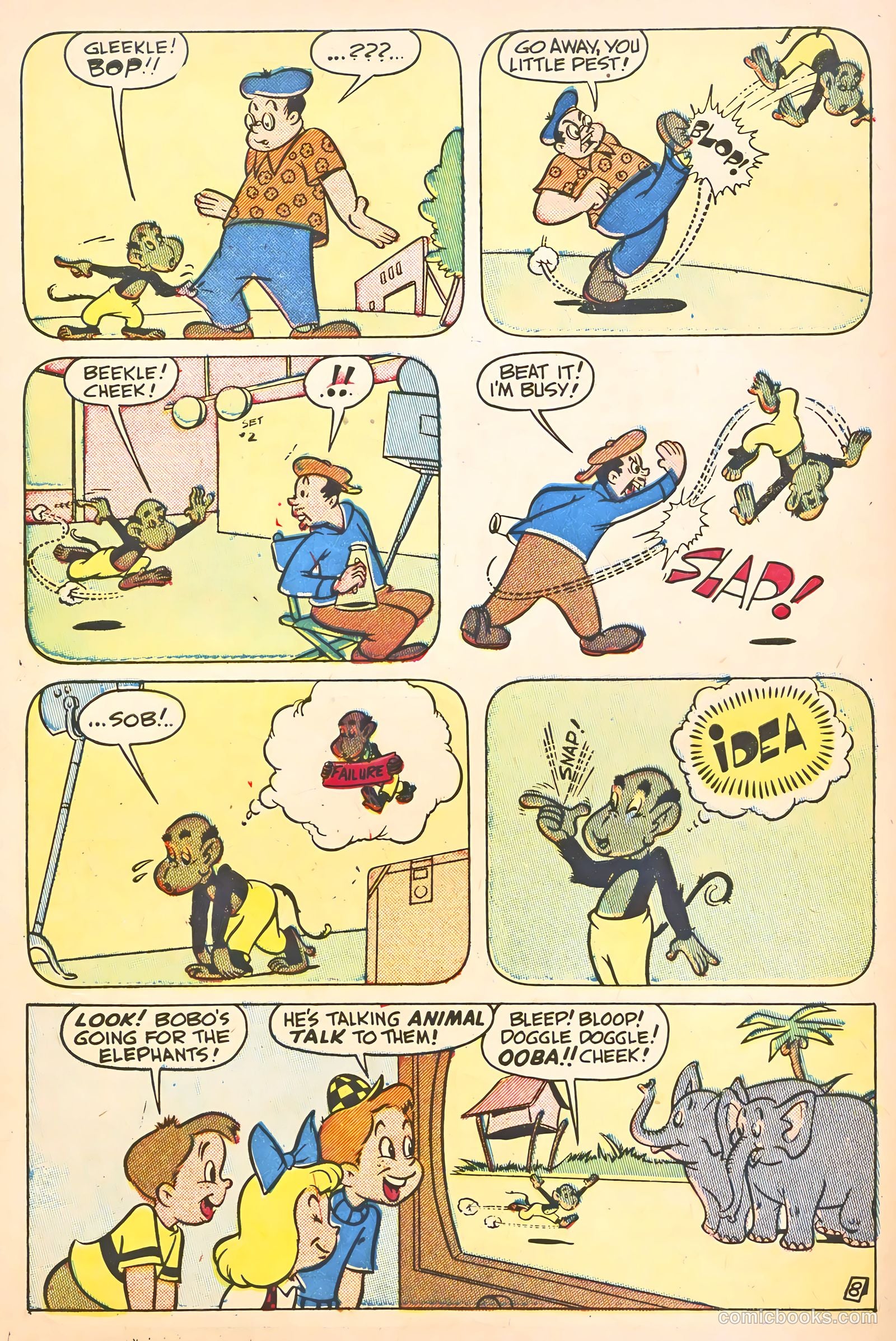 Television Comics #8 (1950) — page 10 of 36