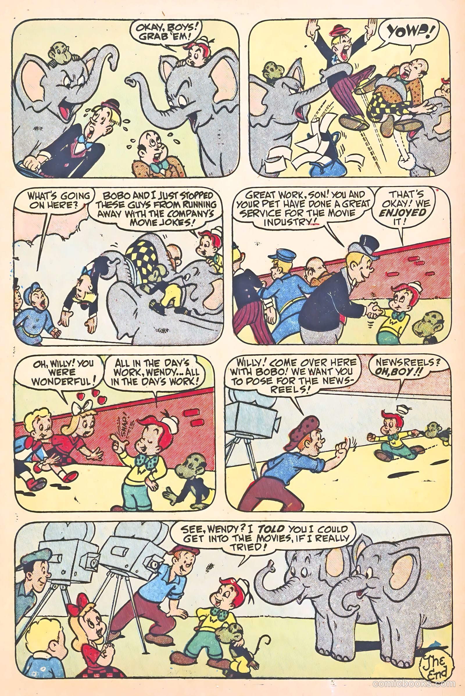 Television Comics #8 (1950) — page 12 of 36