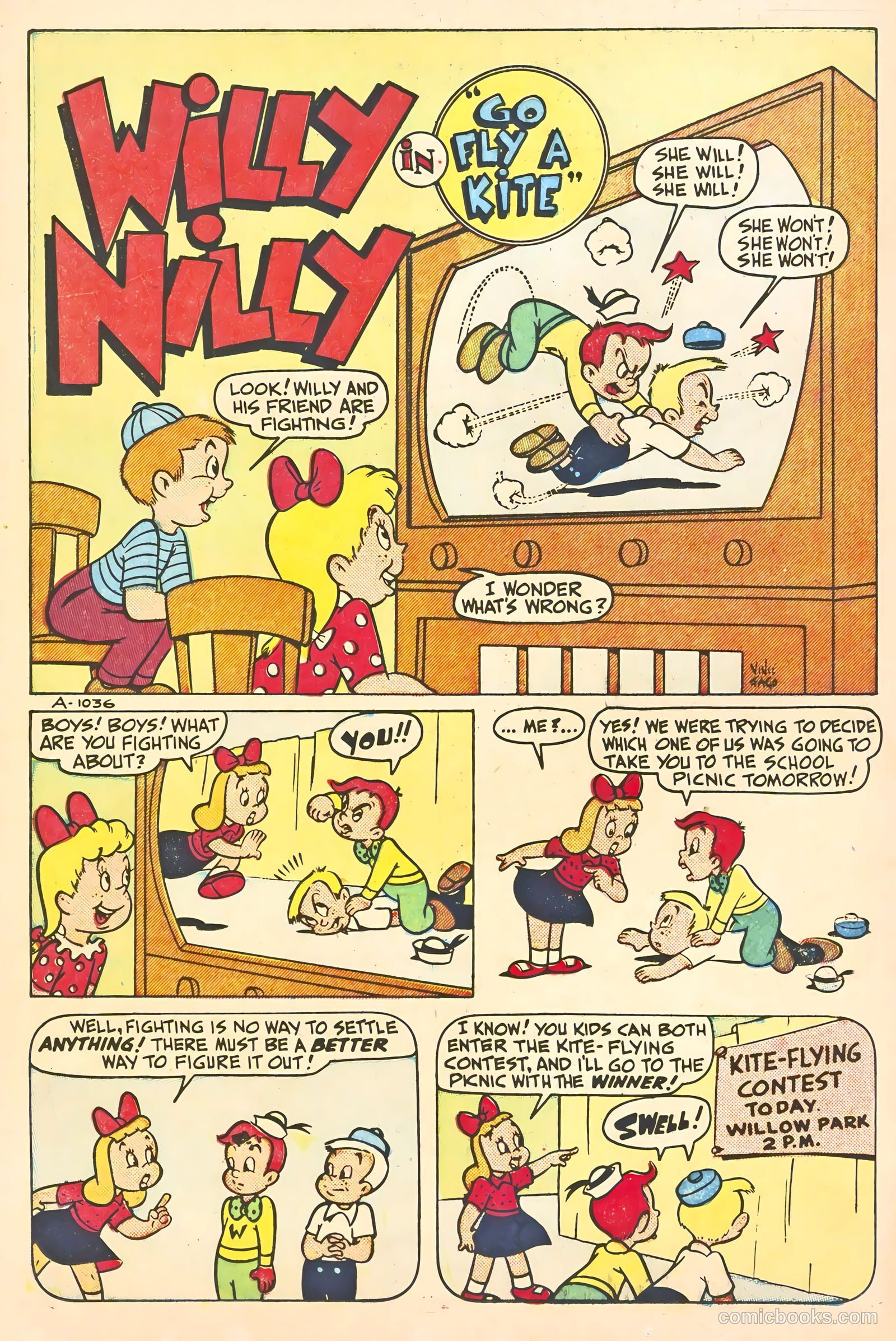 Television Comics #8 (1950) — page 18 of 36