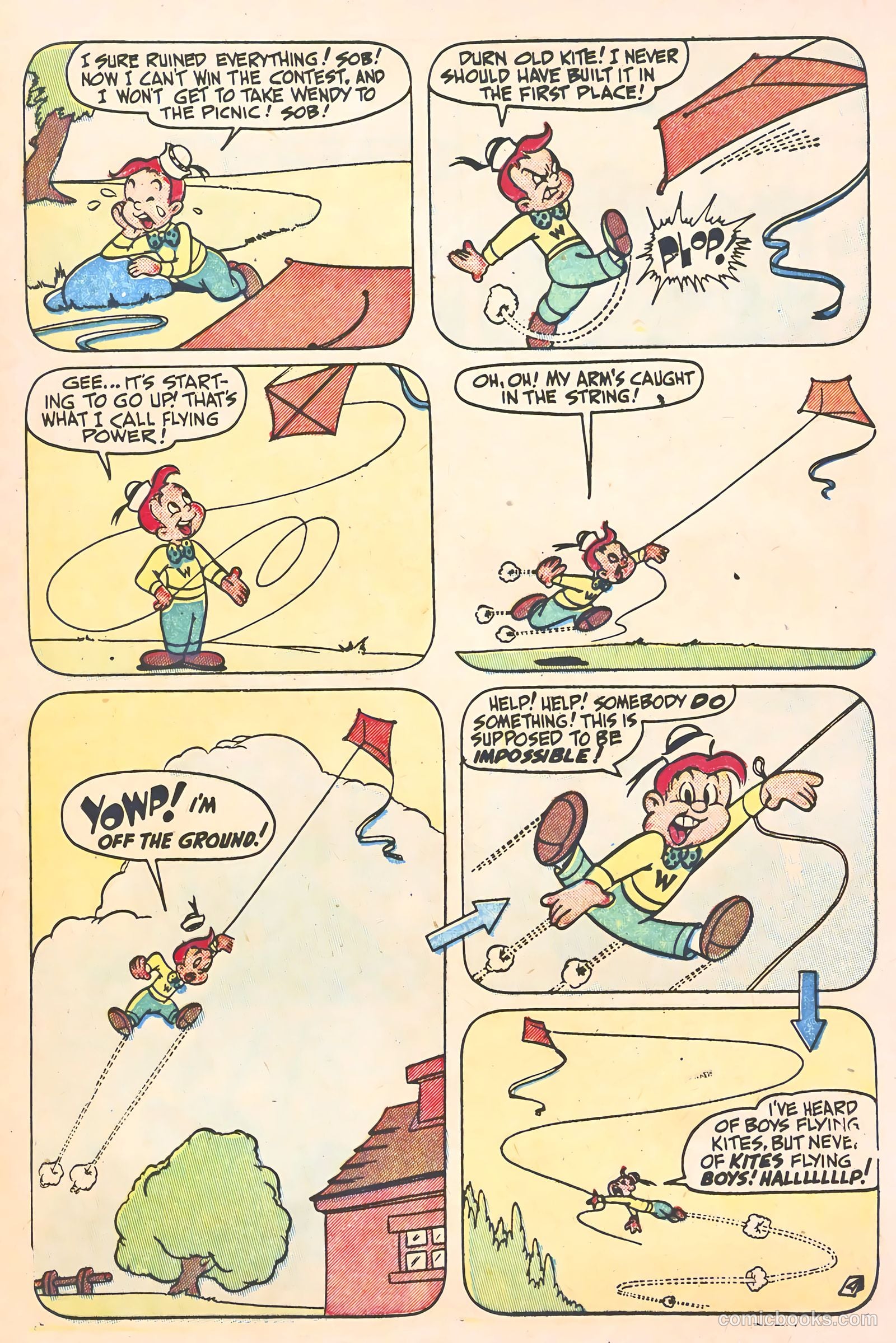 Television Comics #8 (1950) — page 21 of 36