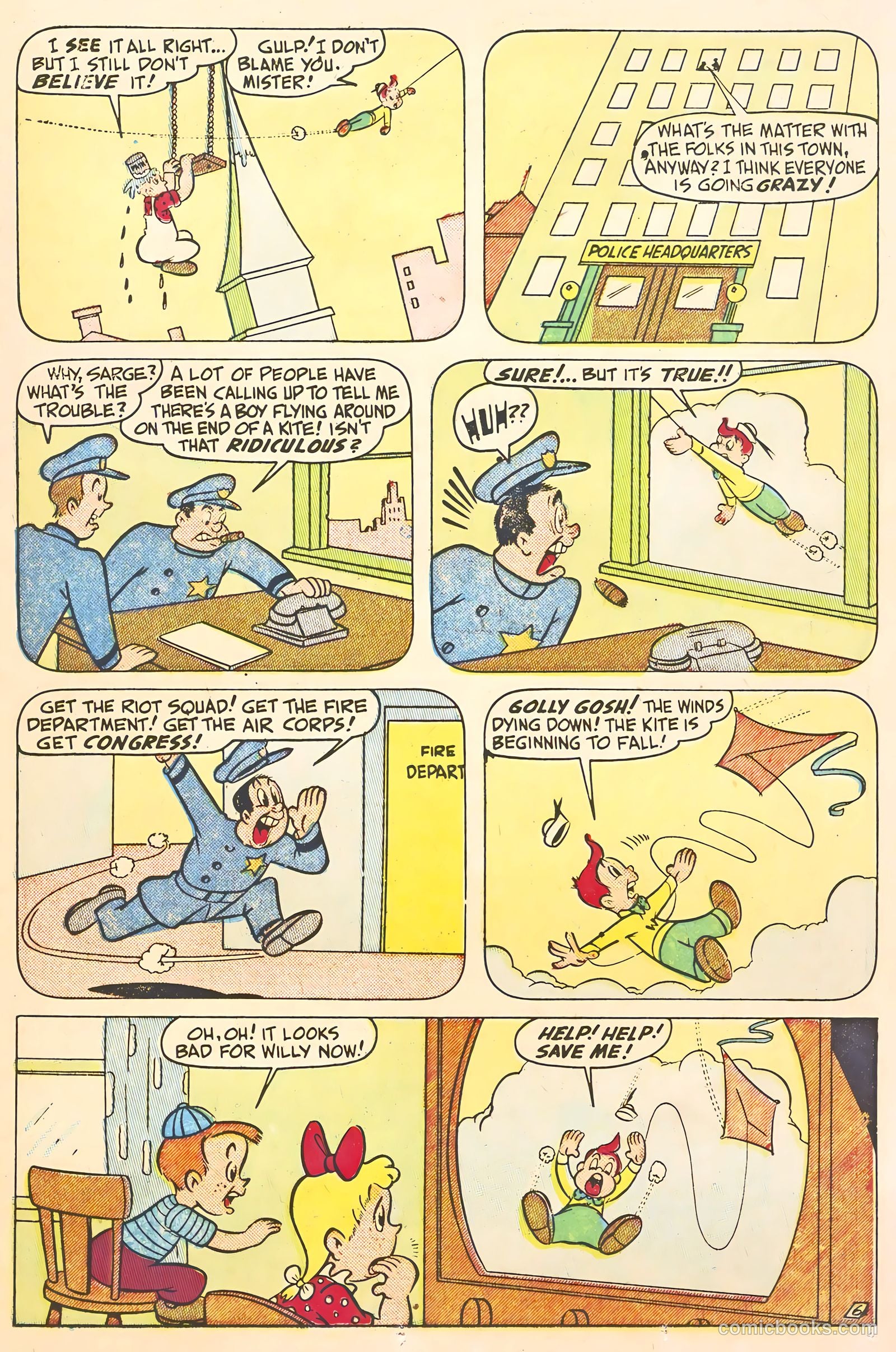 Television Comics #8 (1950) — page 23 of 36