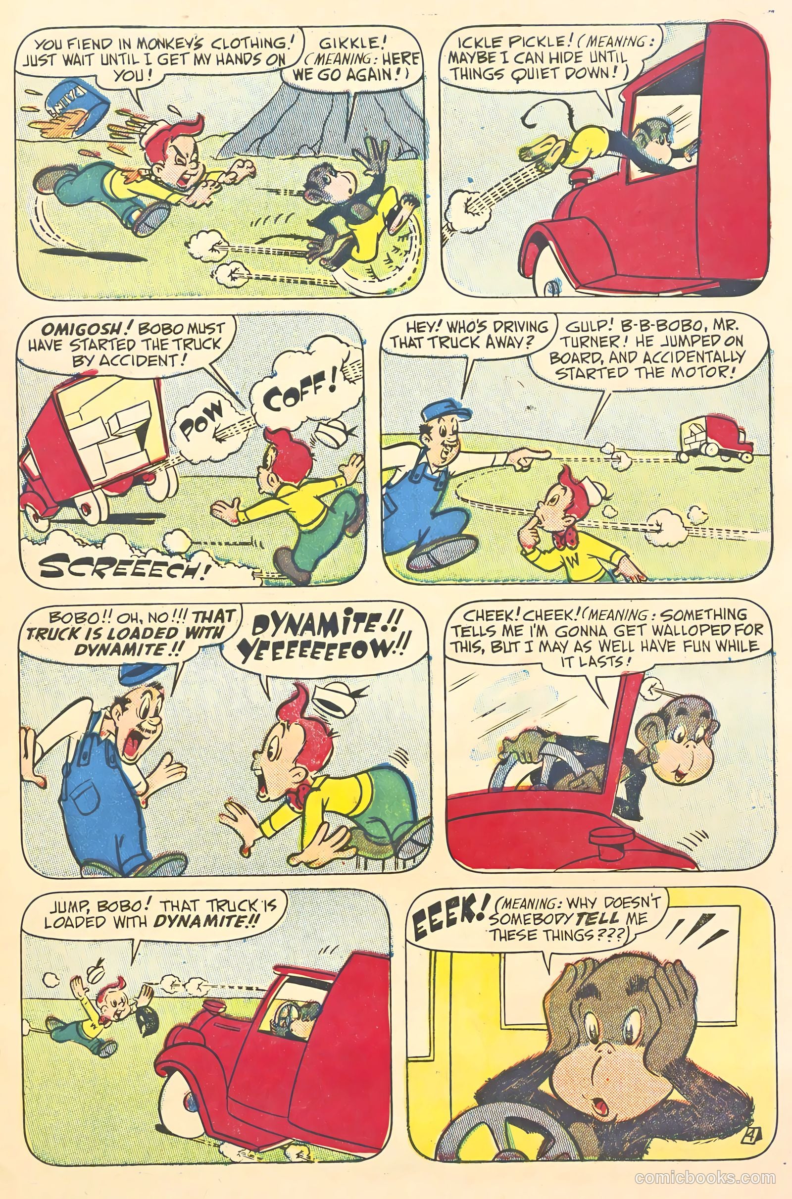 Television Comics #8 (1950) — page 31 of 36