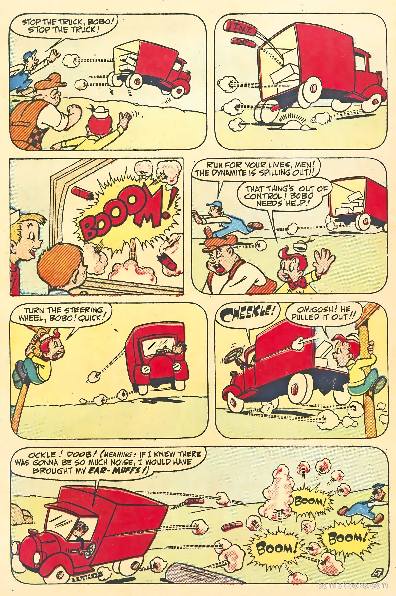 Television Comics #8 (1950) — page 32 of 36
