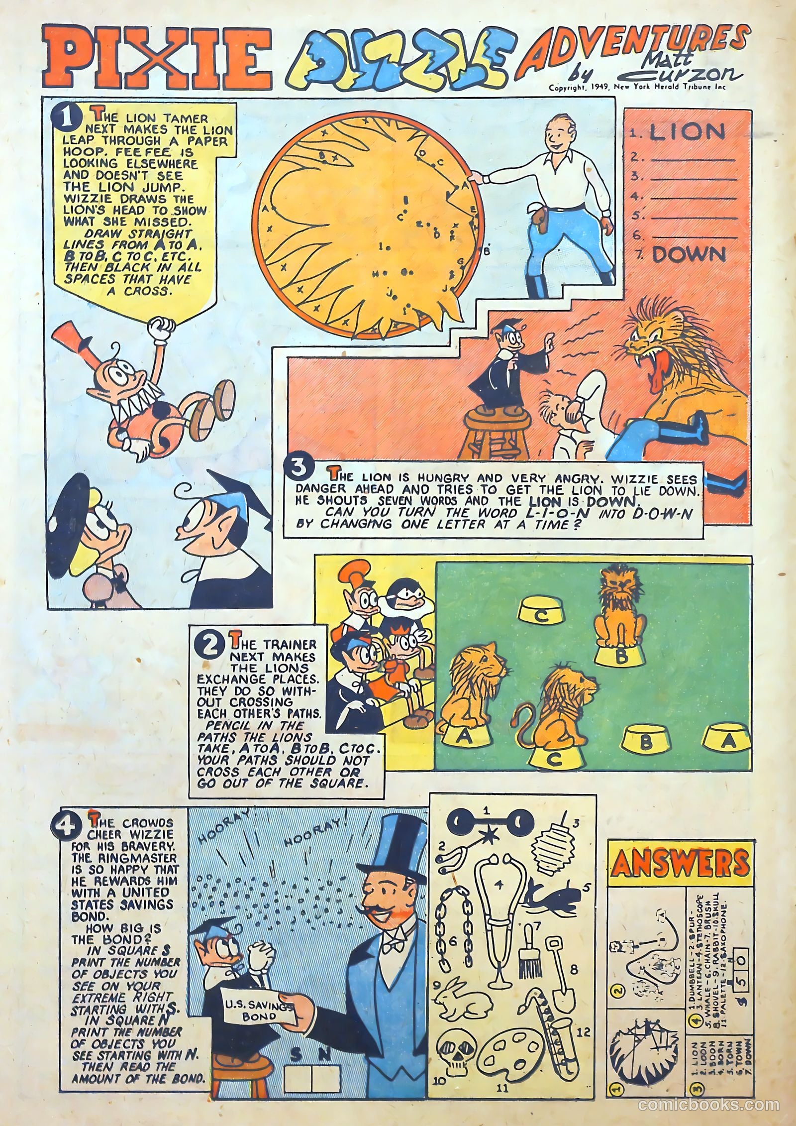 Television Puppet Show #1 (1950) — page 18 of 36