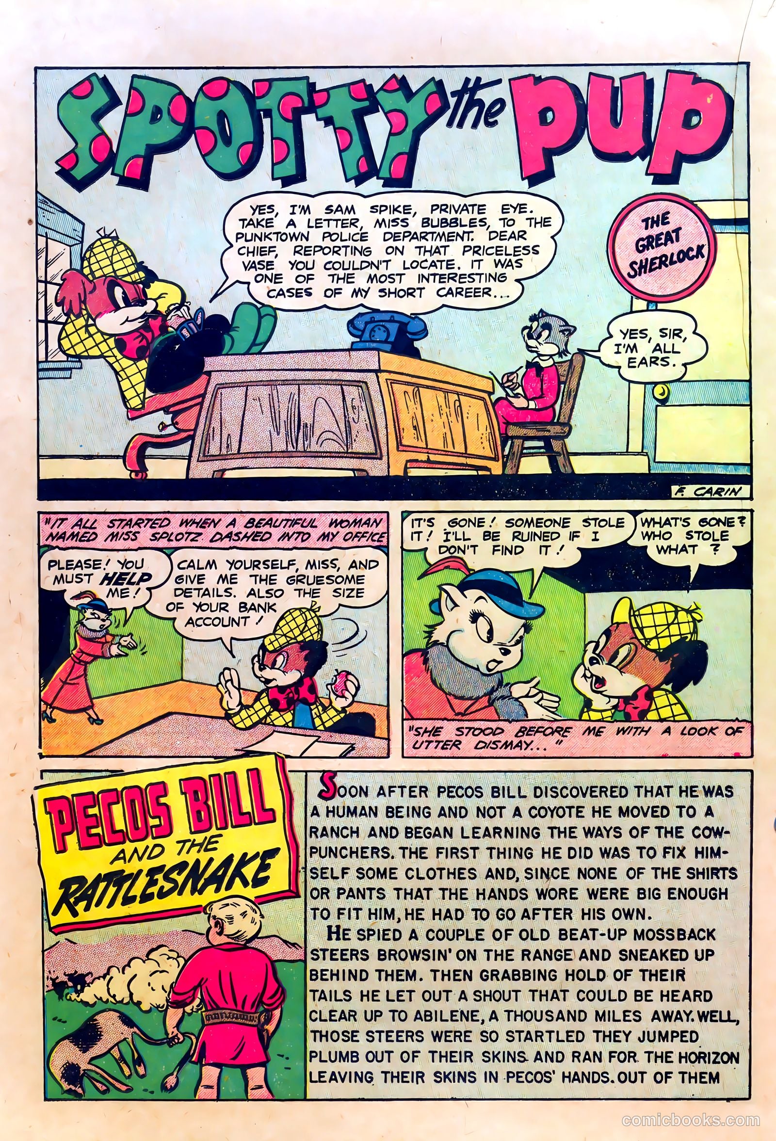 Television Puppet Show #2 (1950) — page 20 of 36