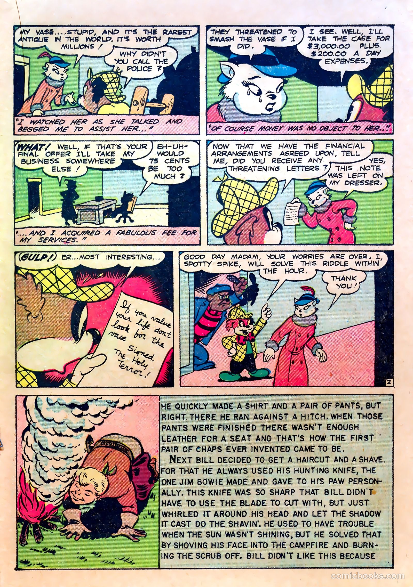 Television Puppet Show #2 (1950) — page 21 of 36