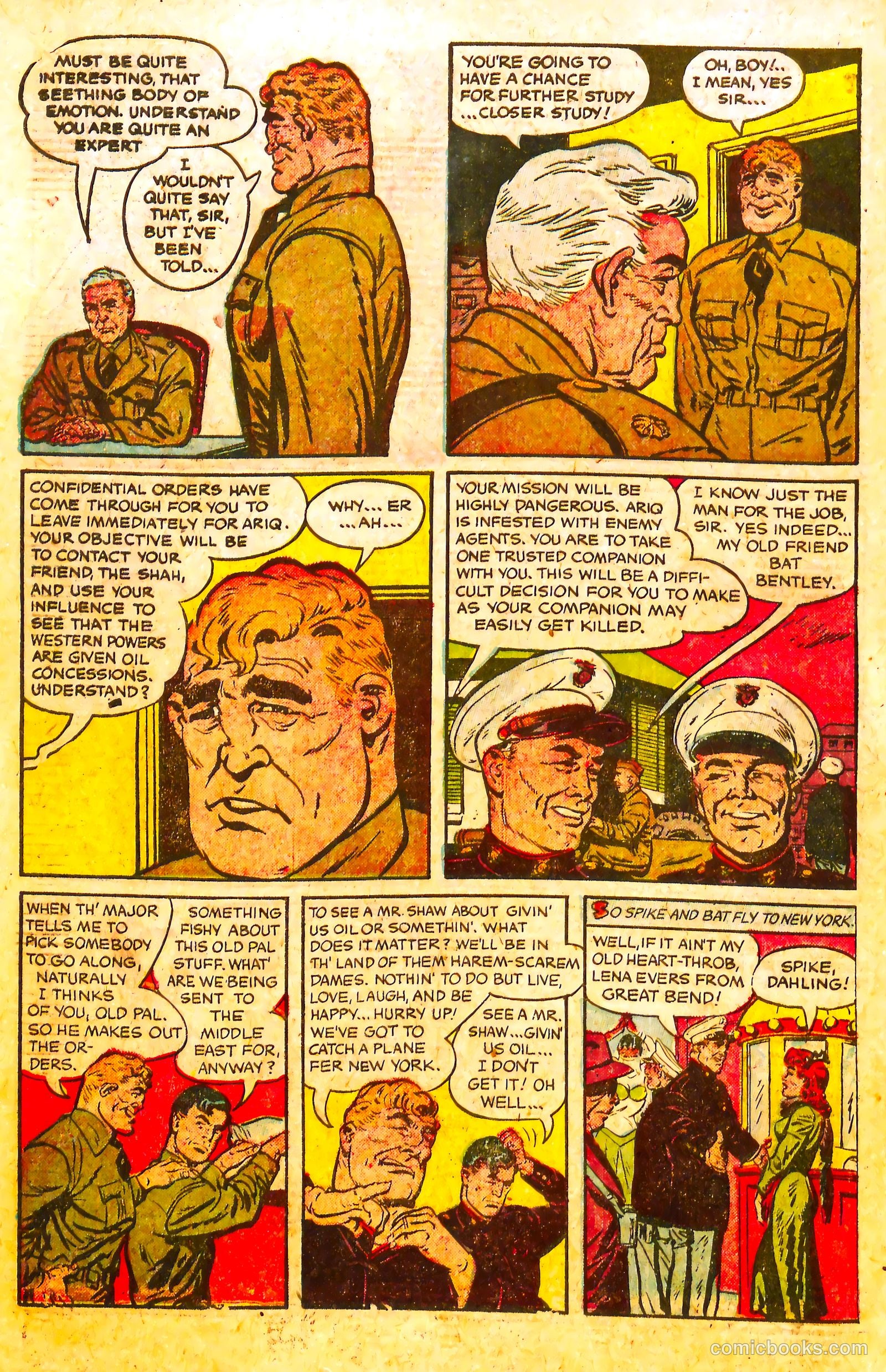 Tell It to the Marines #1 (1952) — page 18 of 36