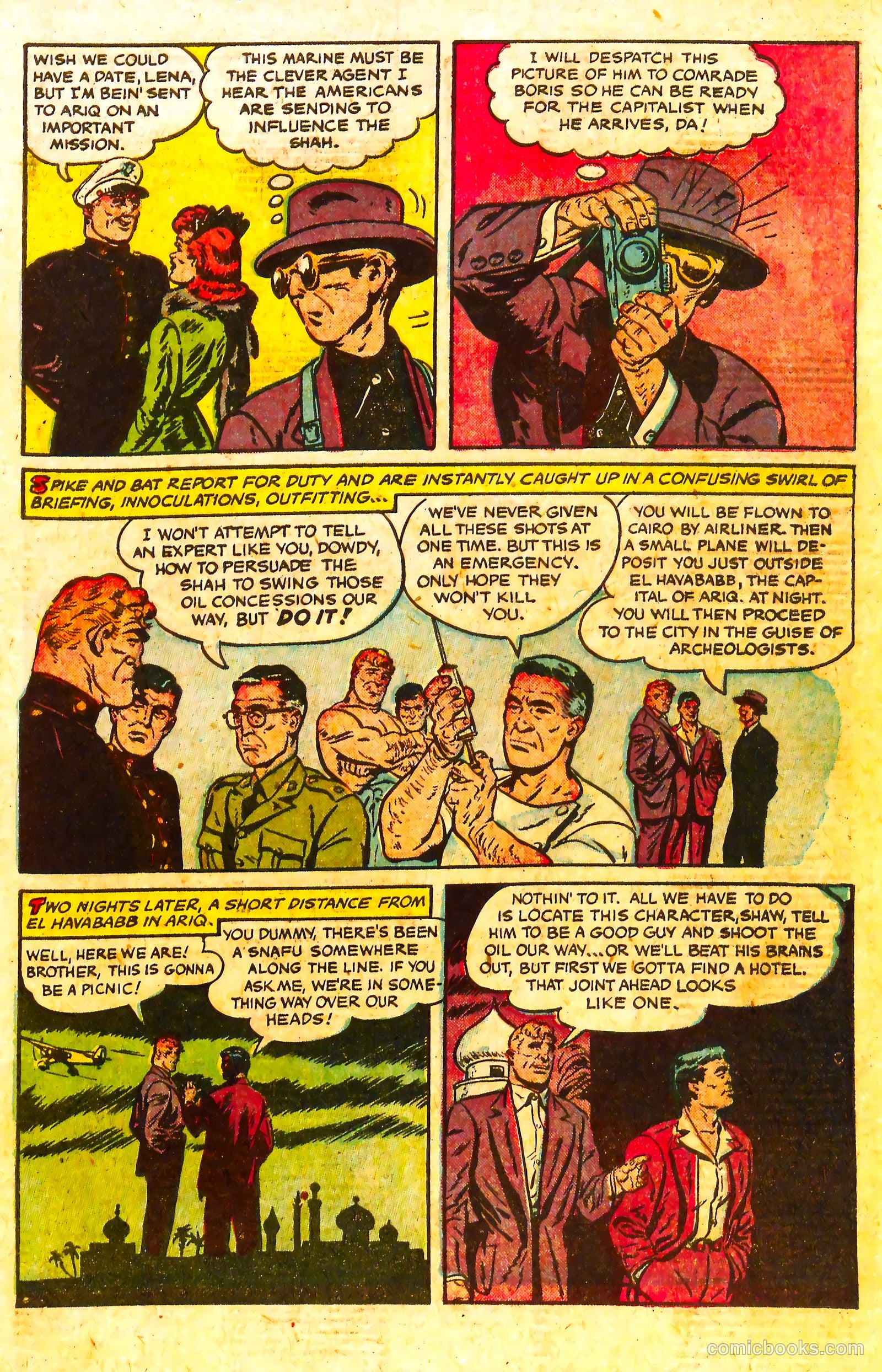 Tell It to the Marines #1 (1952) — page 19 of 36