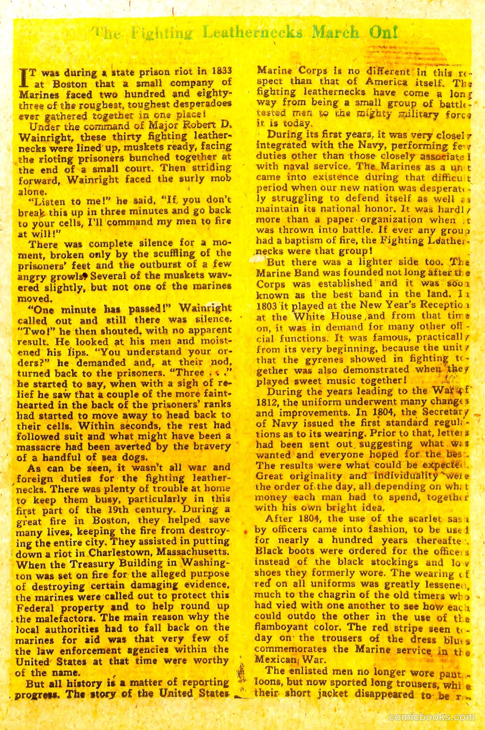 Tell It to the Marines #1 (1952) — page 29 of 36