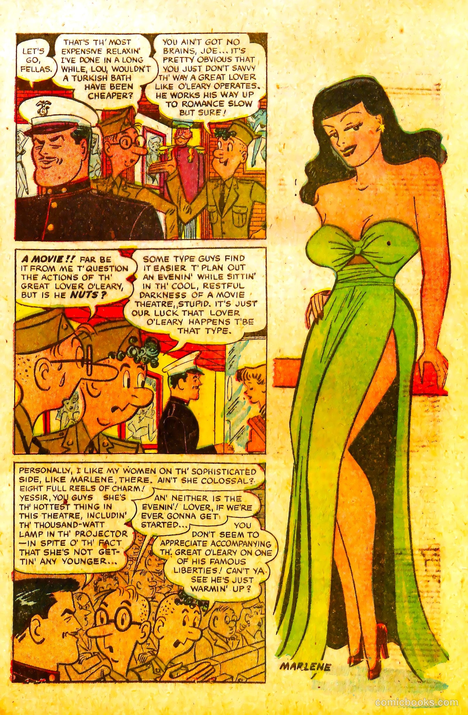 Tell It to the Marines #1 (1952) — page 33 of 36