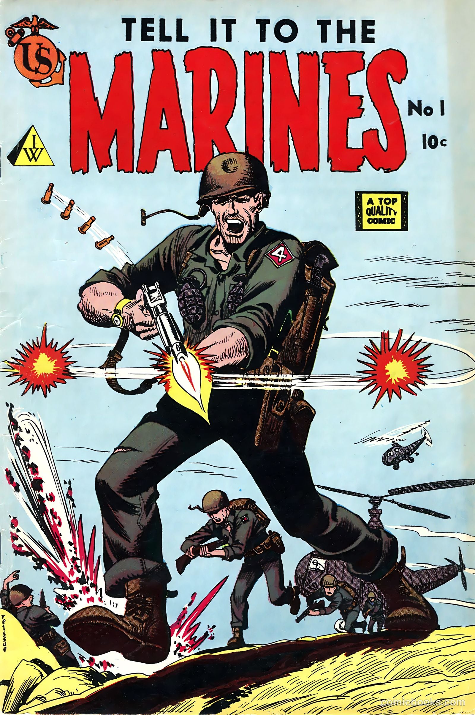 Tell It to the Marines #1 cover