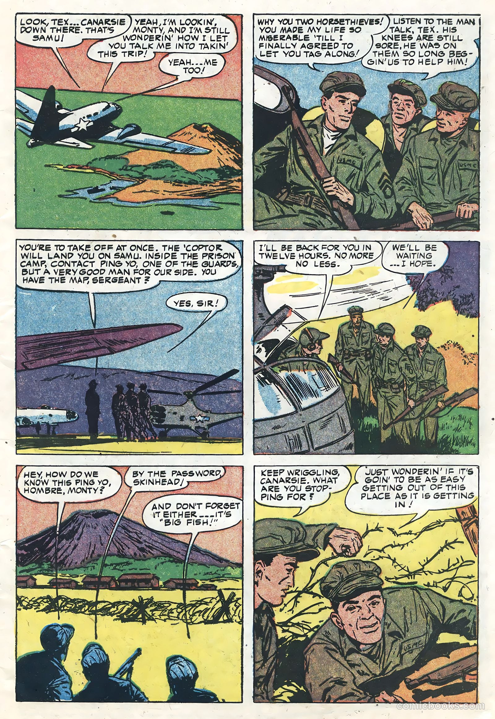 Tell It to the Marines #1 (1958) — page 5 of 36