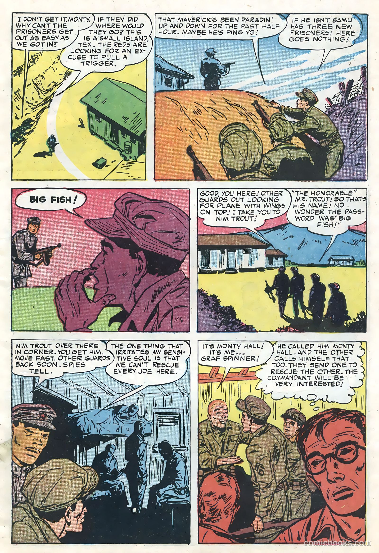 Tell It to the Marines #1 (1958) — page 7 of 36