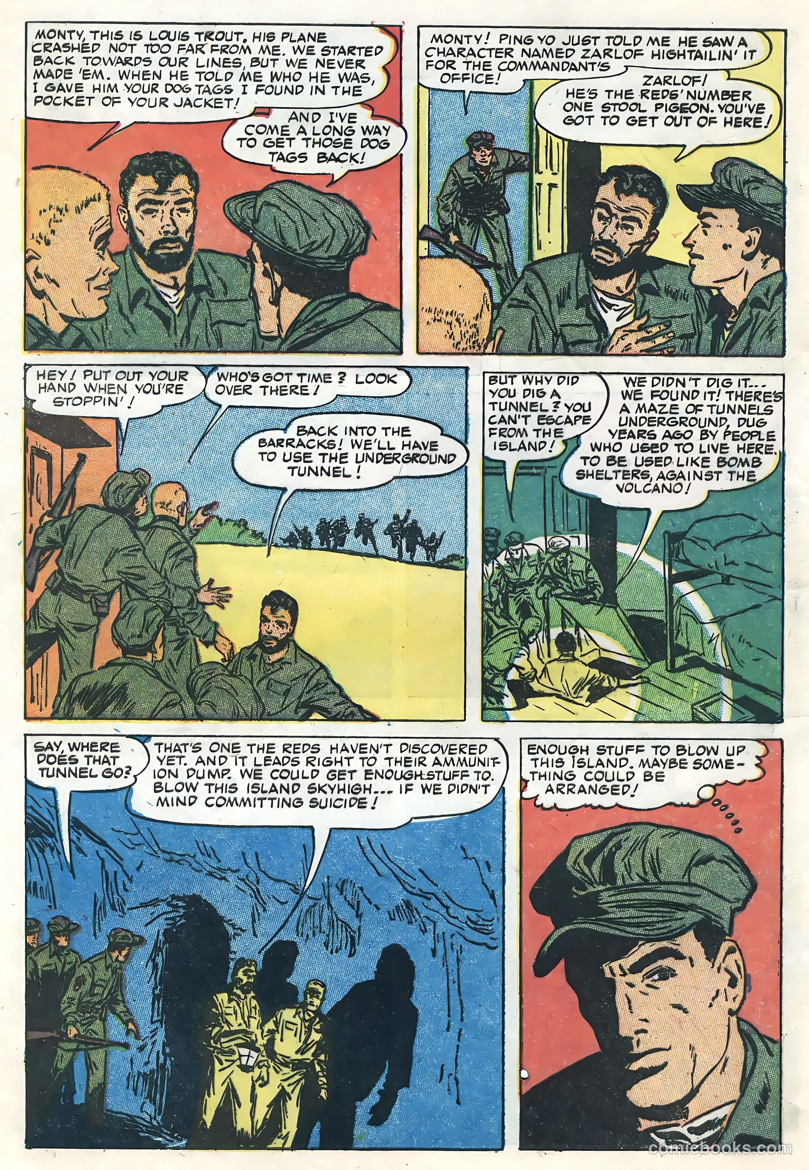 Tell It to the Marines #1 (1958) — page 8 of 36