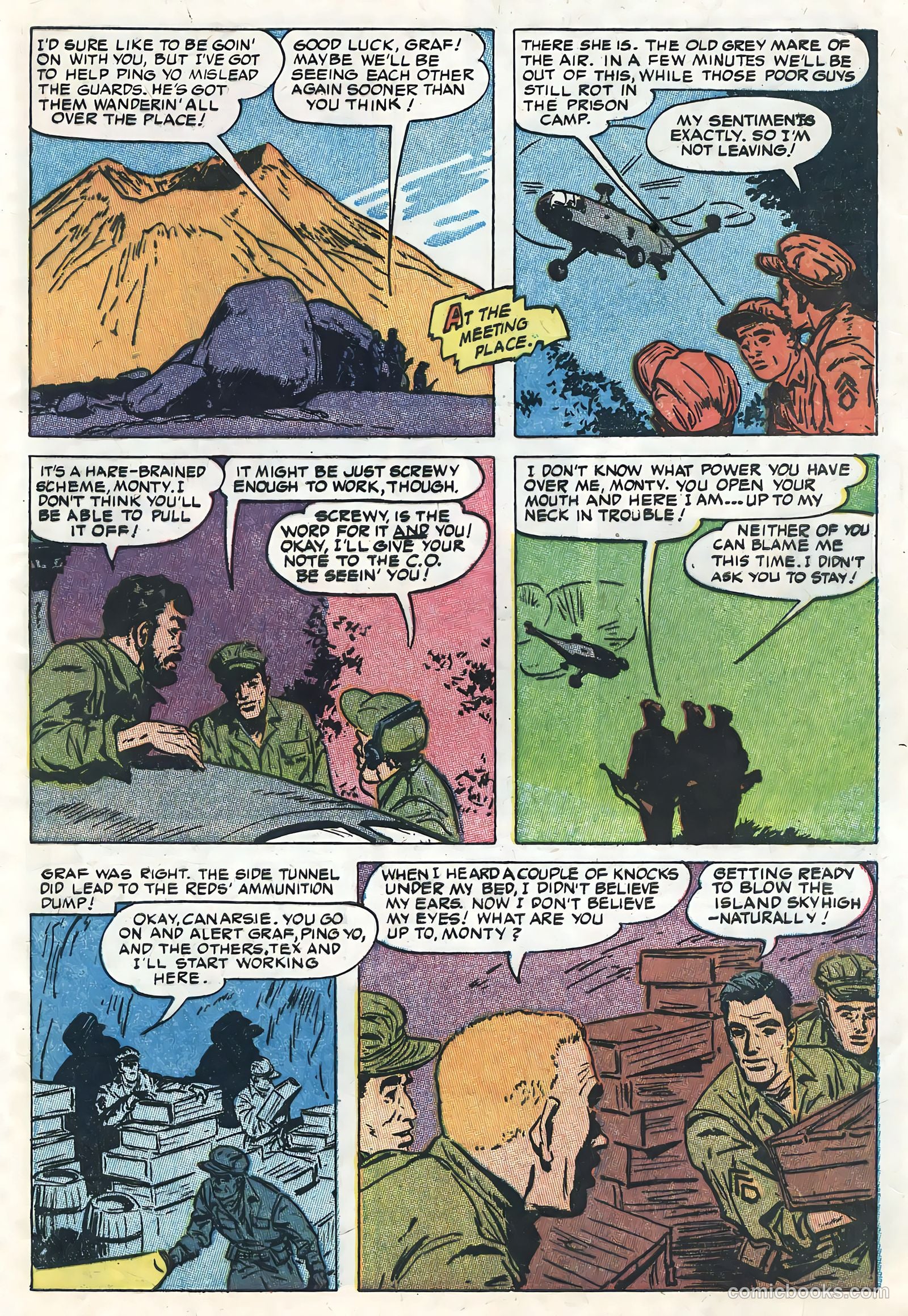 Tell It to the Marines #1 (1958) — page 9 of 36