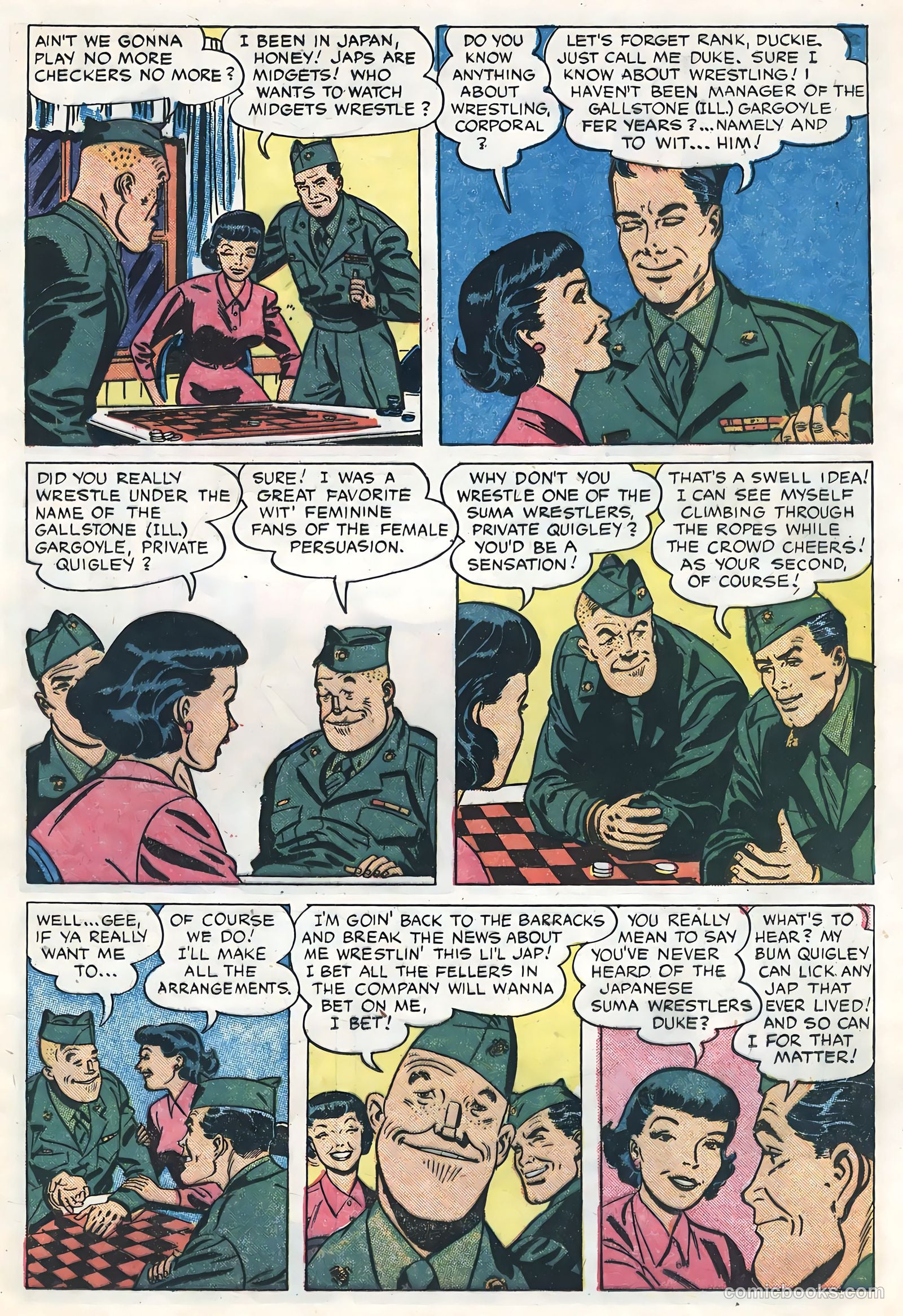 Tell It to the Marines #1 (1958) — page 13 of 36