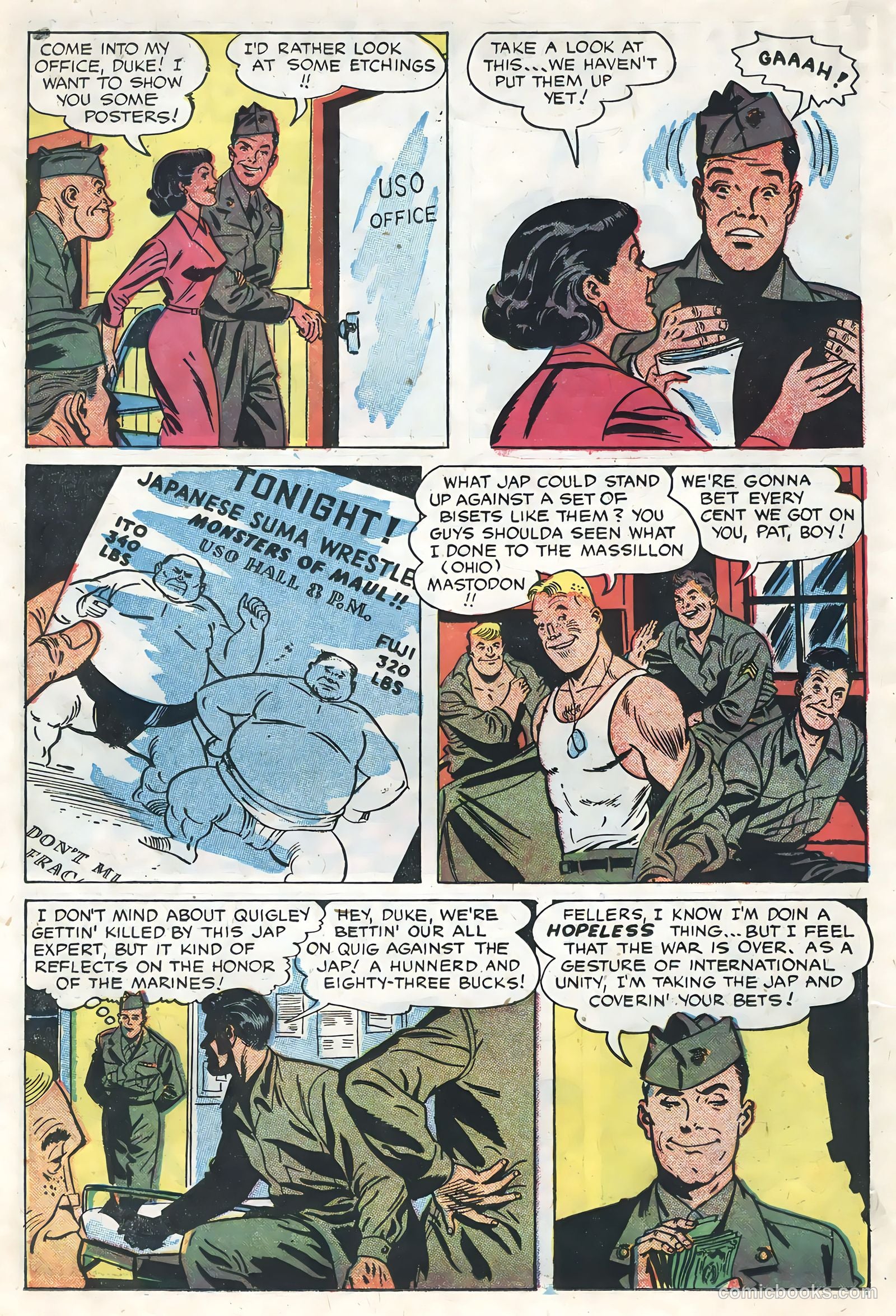 Tell It to the Marines #1 (1958) — page 14 of 36