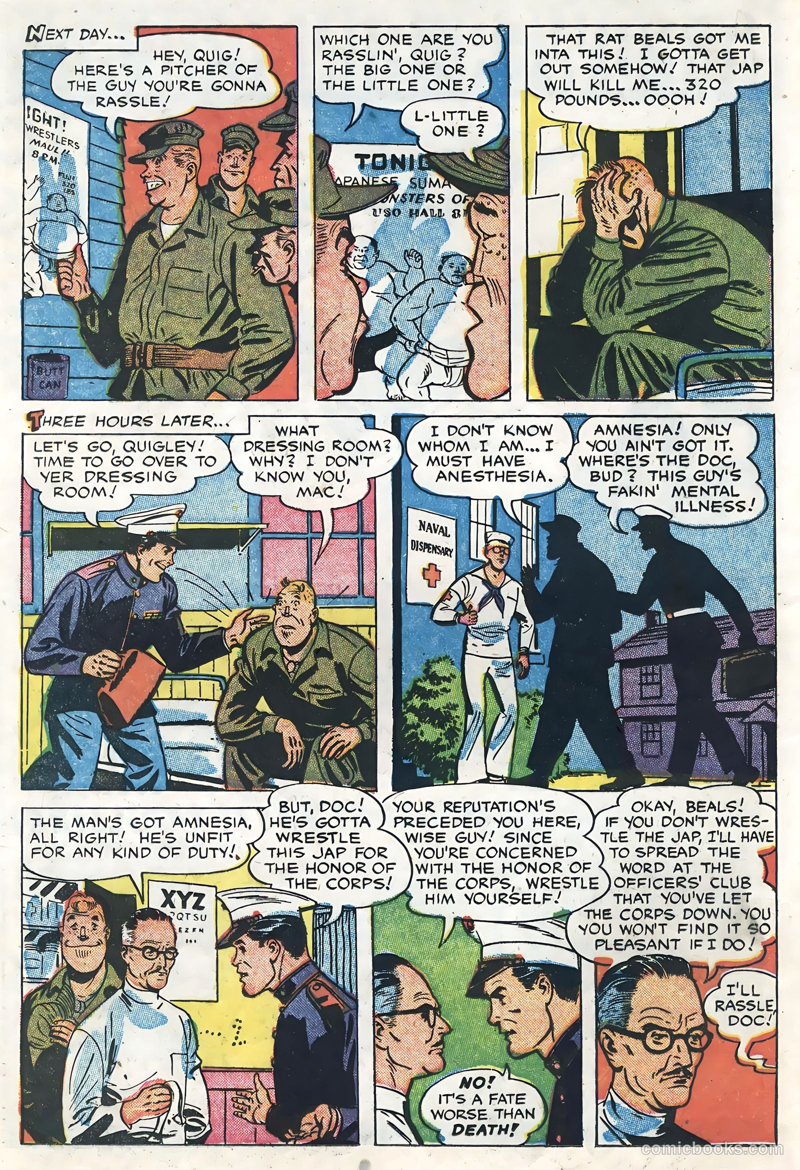 Tell It to the Marines #1 (1958) — page 16 of 36