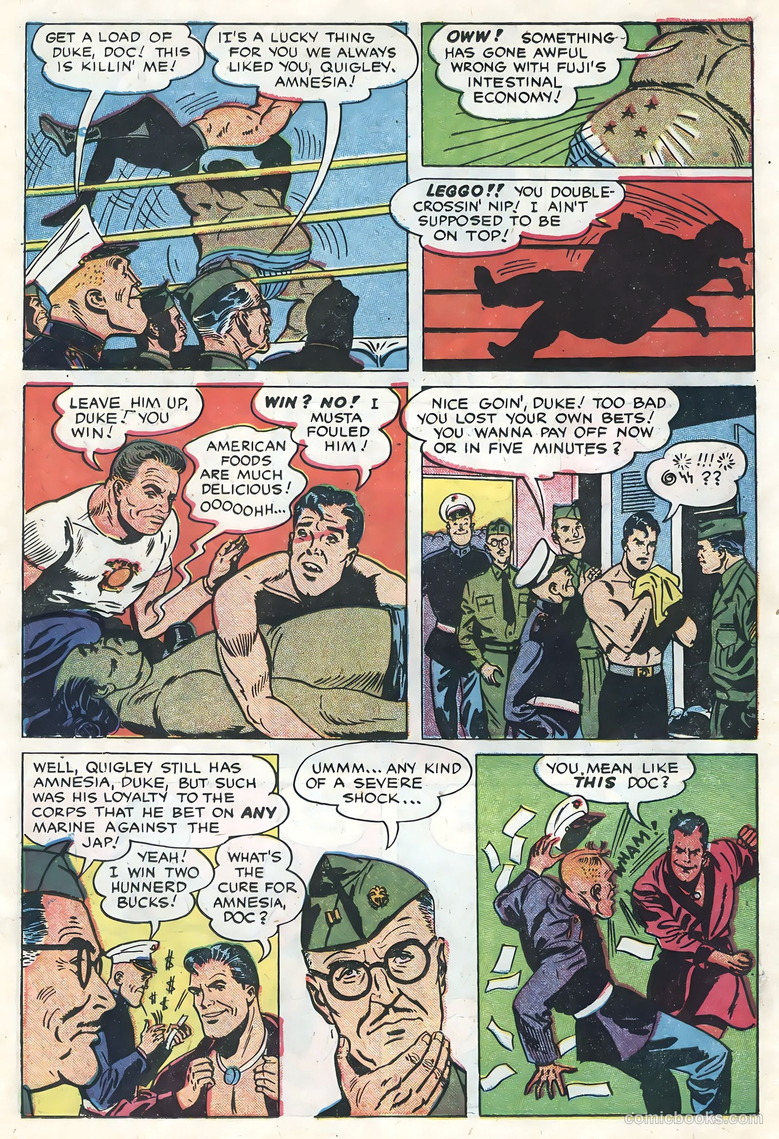 Tell It to the Marines #1 (1958) — page 18 of 36