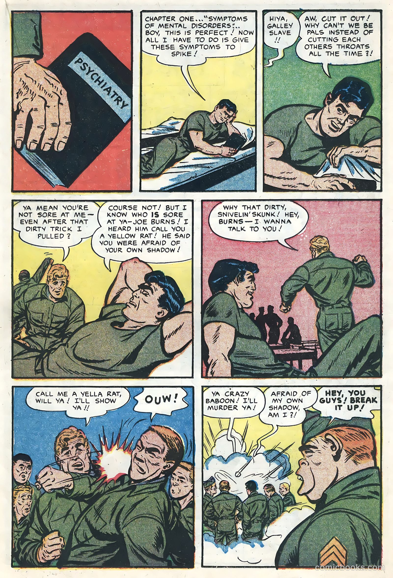 Tell It to the Marines #1 (1958) — page 21 of 36