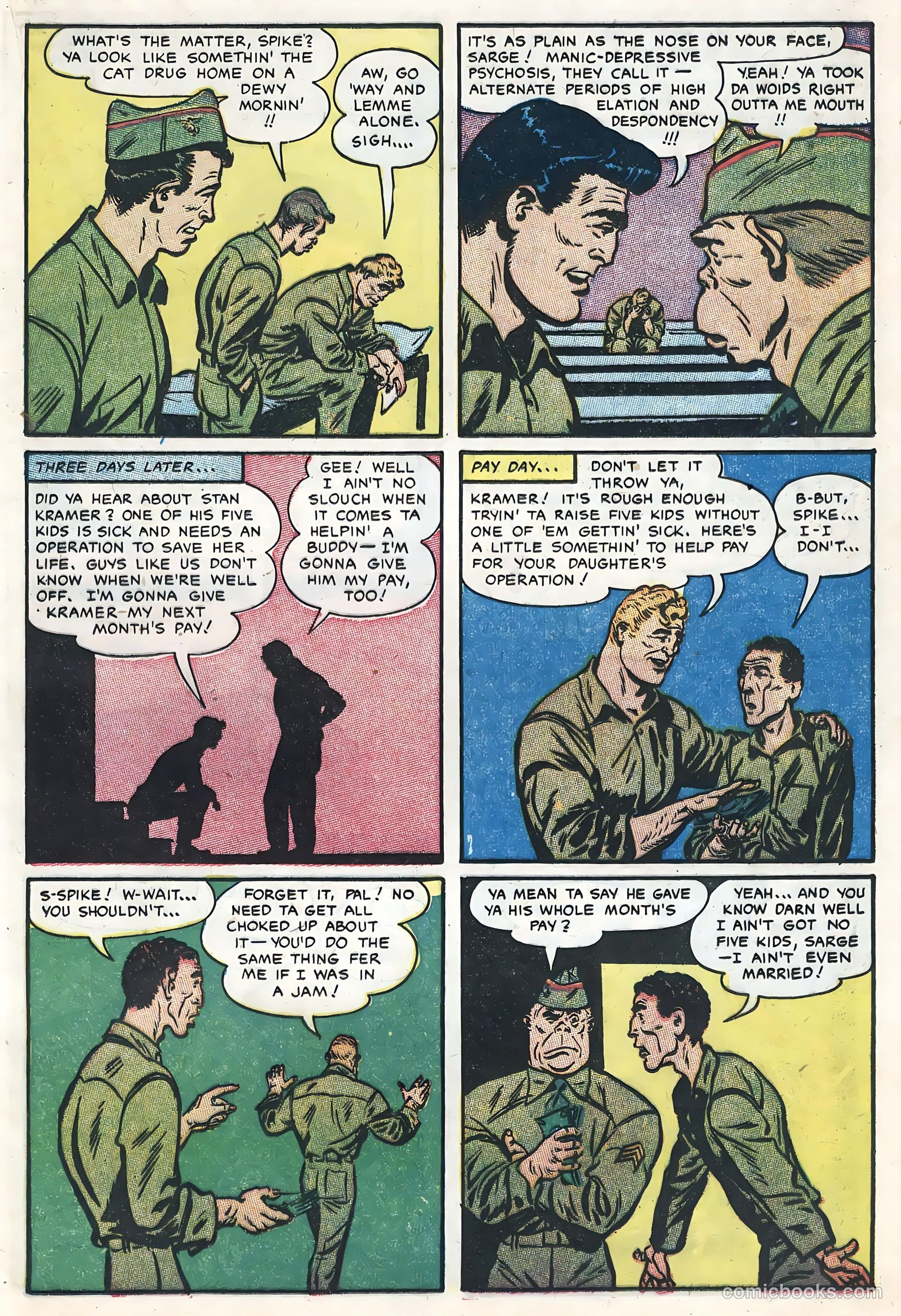 Tell It to the Marines #1 (1958) — page 25 of 36