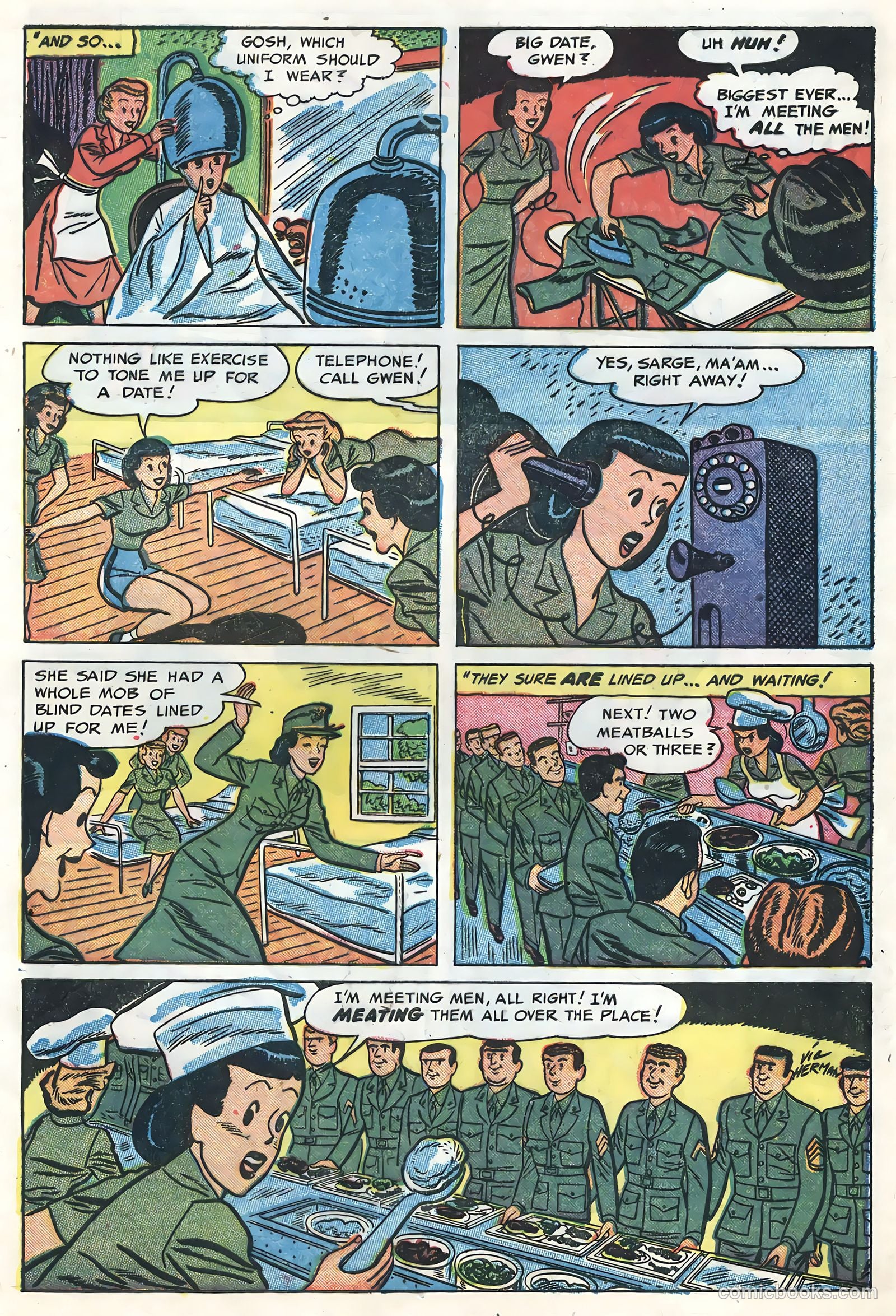 Tell It to the Marines #1 (1958) — page 29 of 36