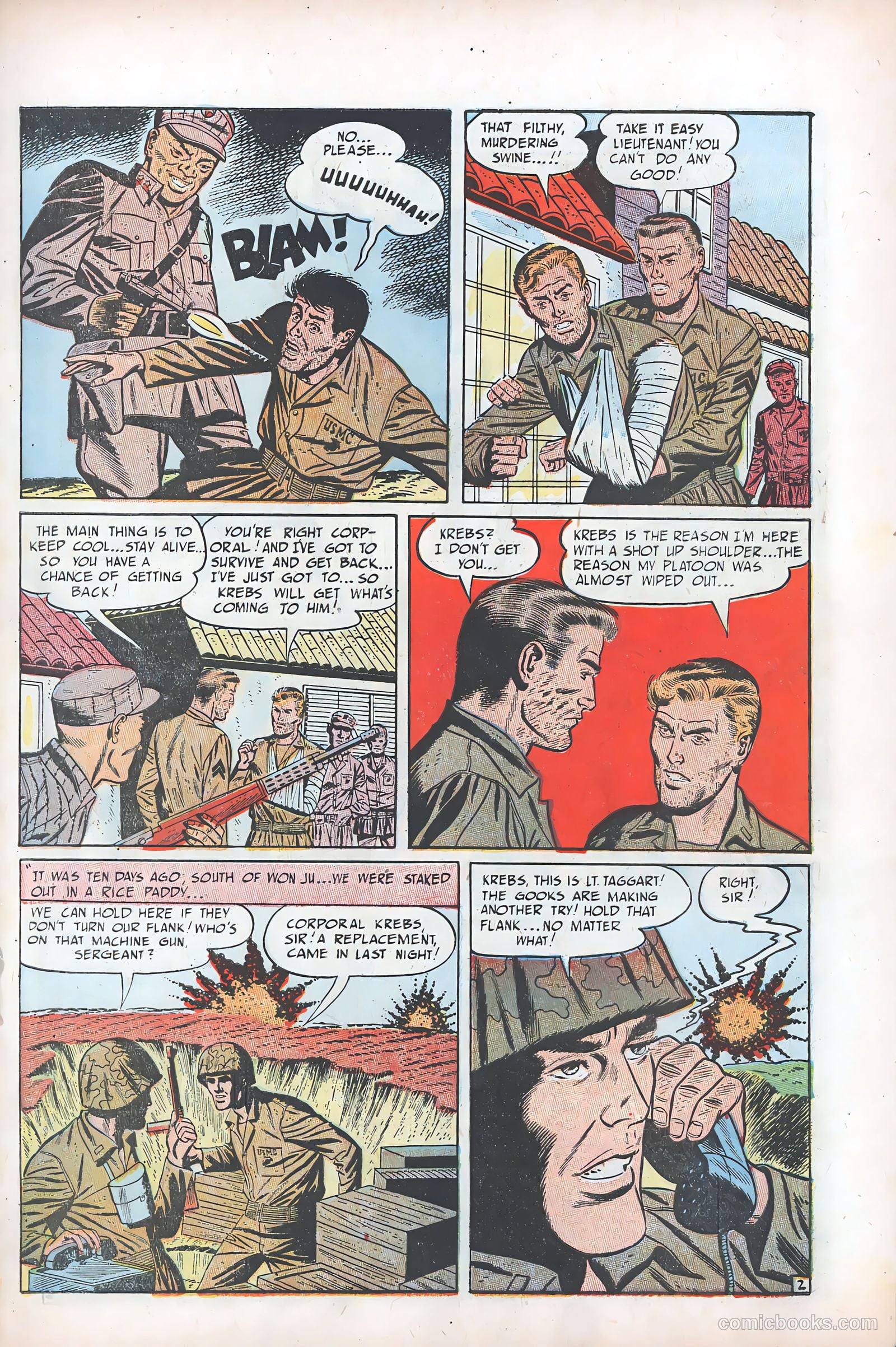 Tell It to the Marines #10 (1954) — page 5 of 36