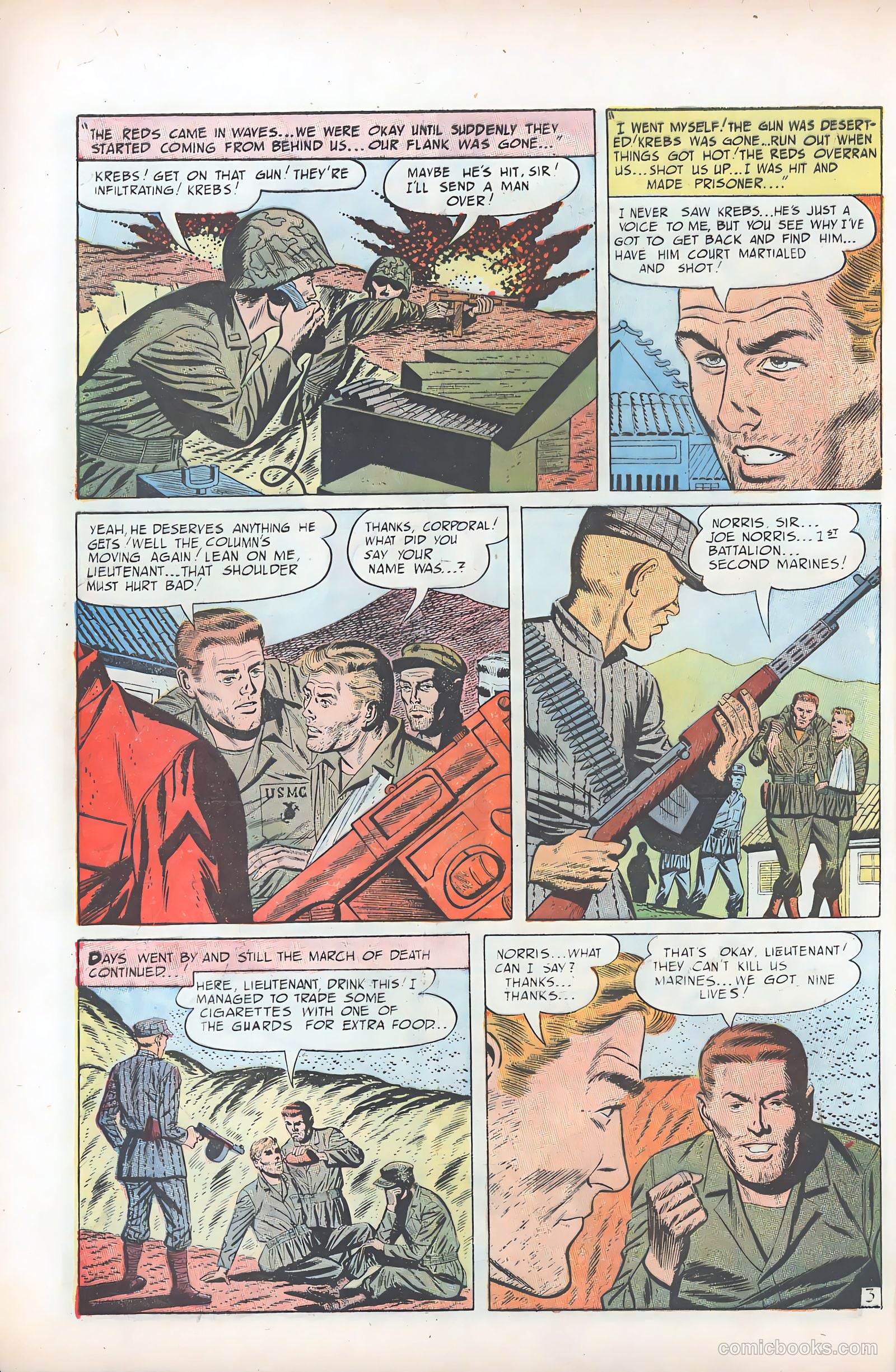 Tell It to the Marines #10 (1954) — page 6 of 36