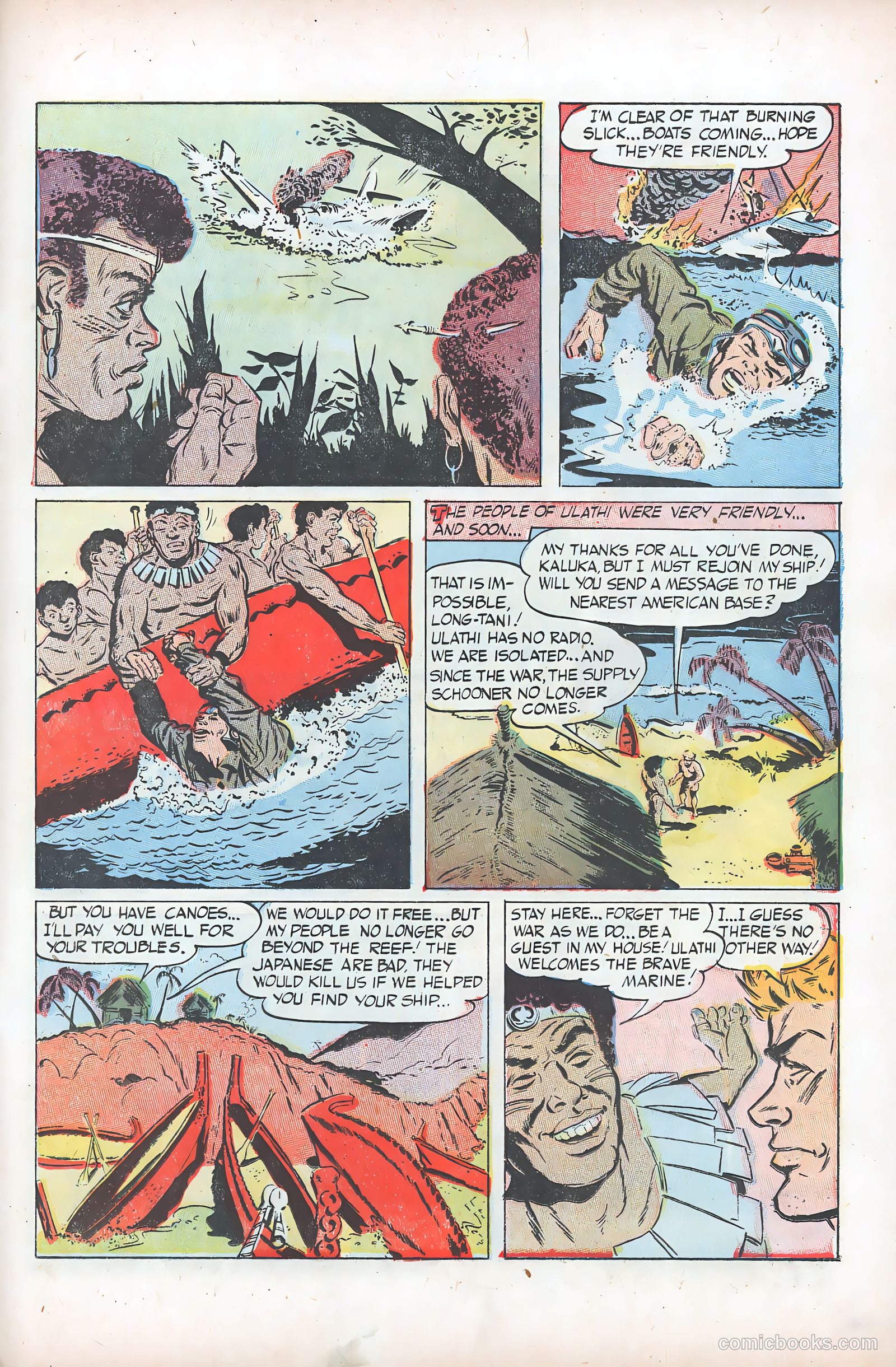 Tell It to the Marines #10 (1954) — page 13 of 36