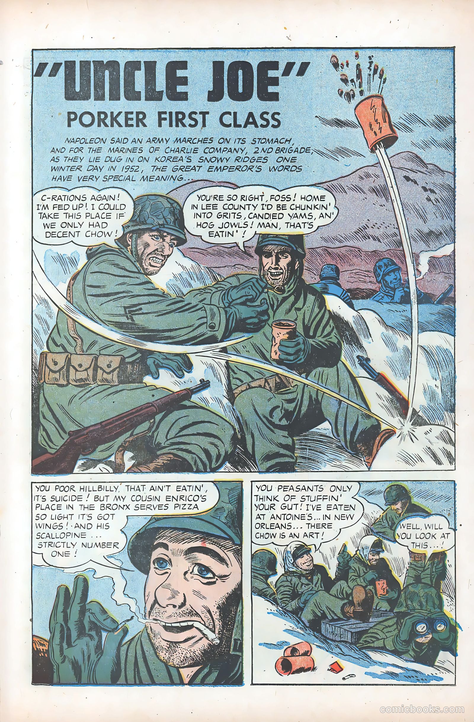 Tell It to the Marines #10 (1954) — page 21 of 36