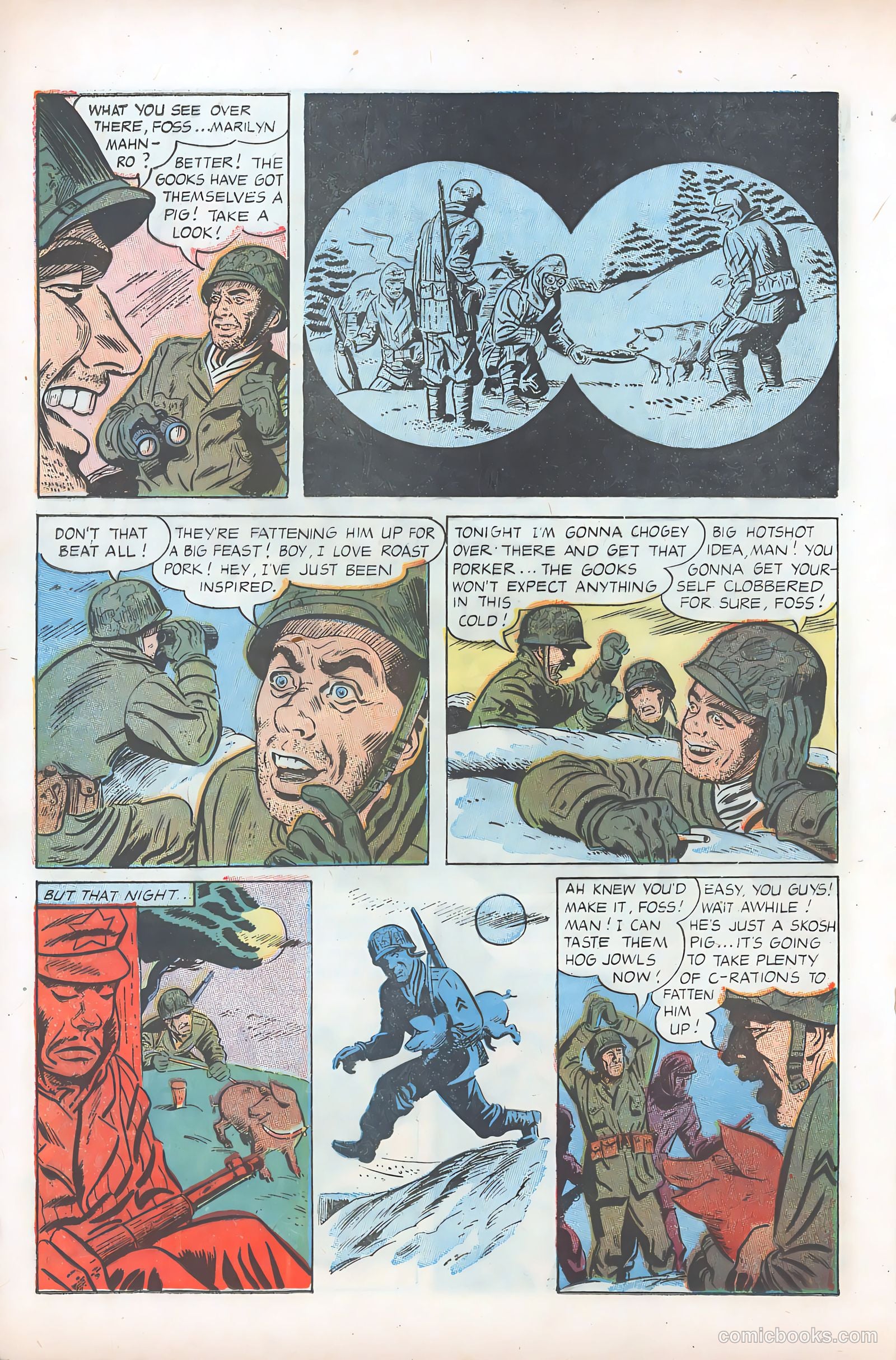 Tell It to the Marines #10 (1954) — page 22 of 36