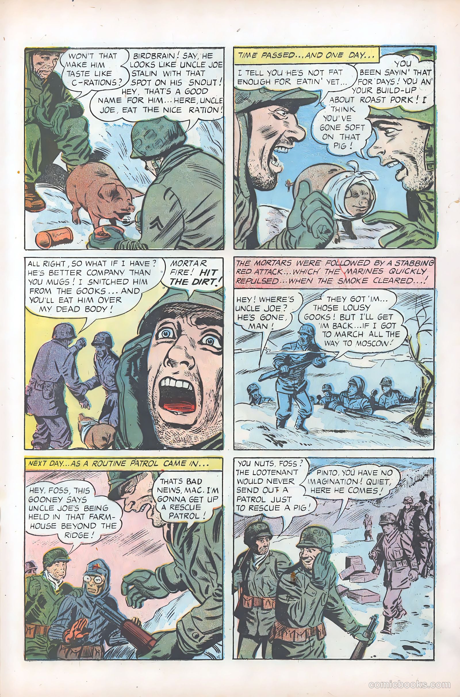 Tell It to the Marines #10 (1954) — page 23 of 36