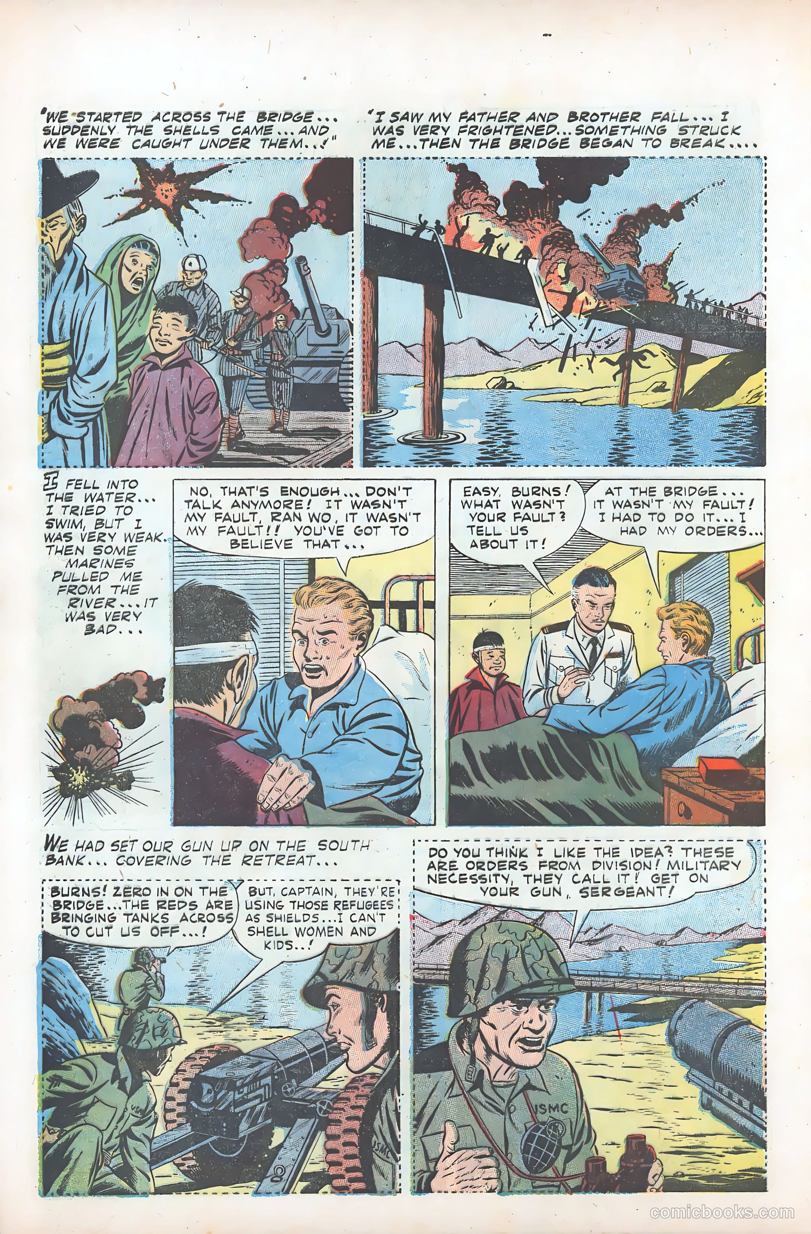 Tell It to the Marines #10 (1954) — page 30 of 36