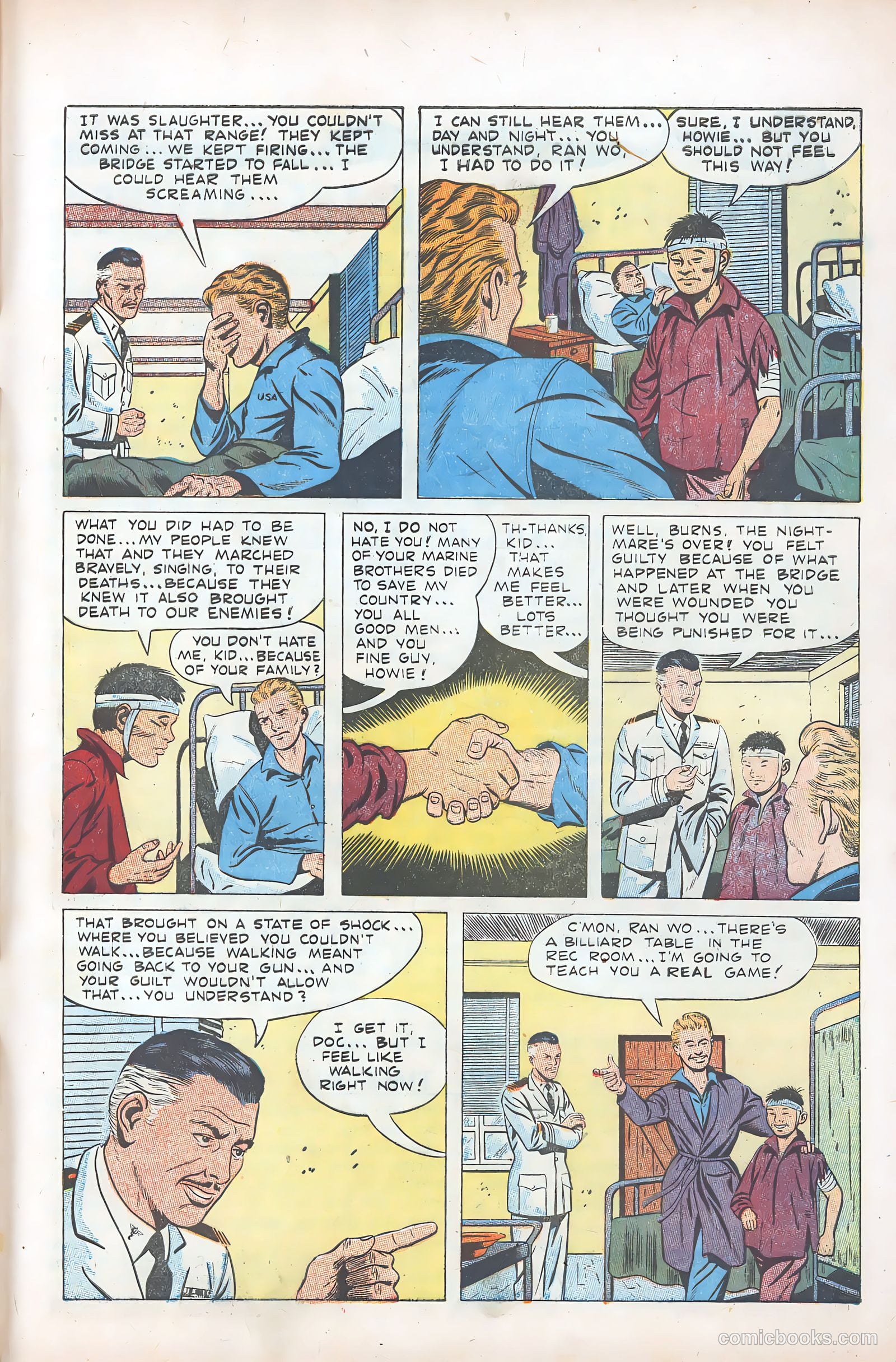 Tell It to the Marines #10 (1954) — page 31 of 36