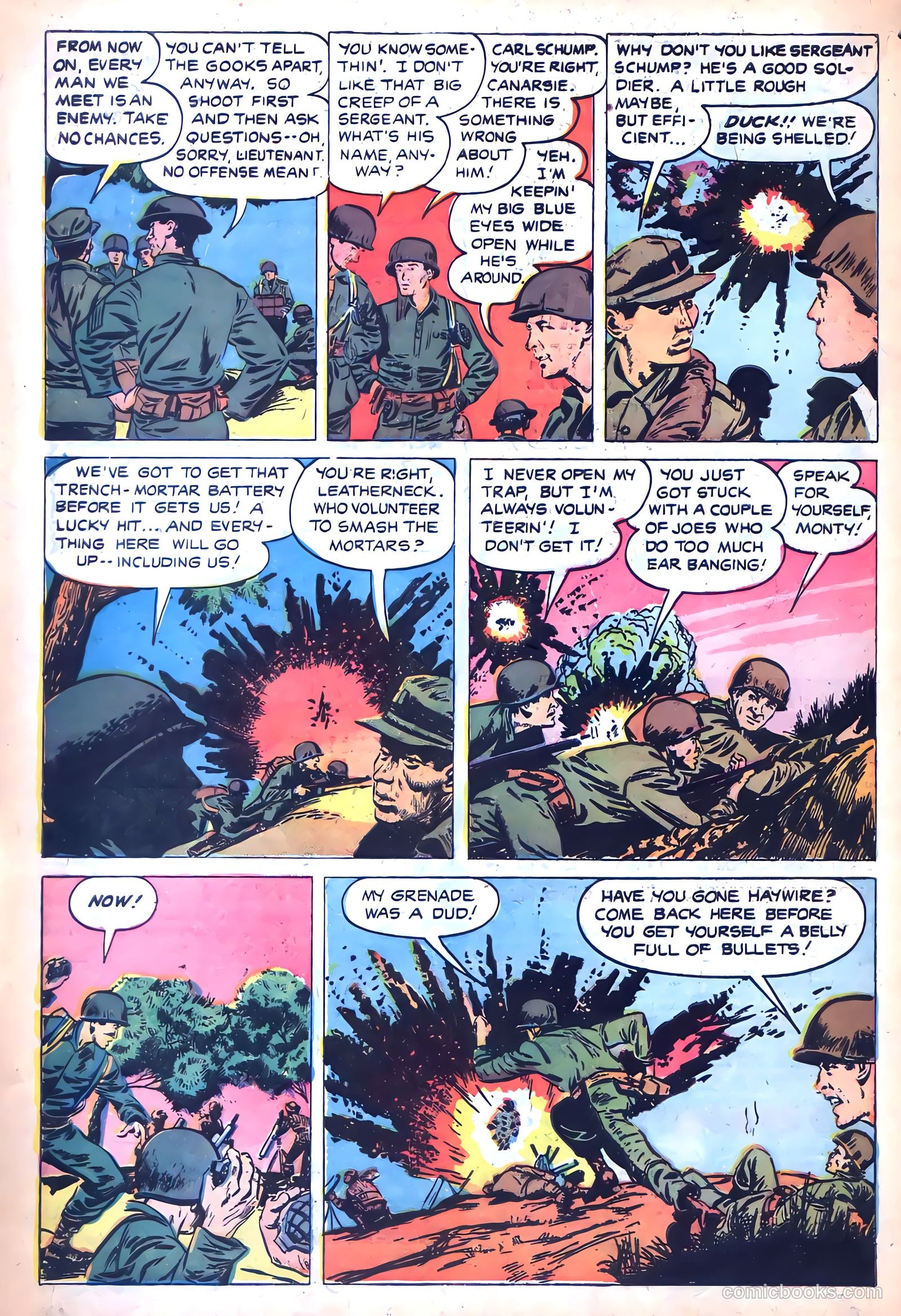 Tell It to the Marines #11 (1955) — page 10 of 36