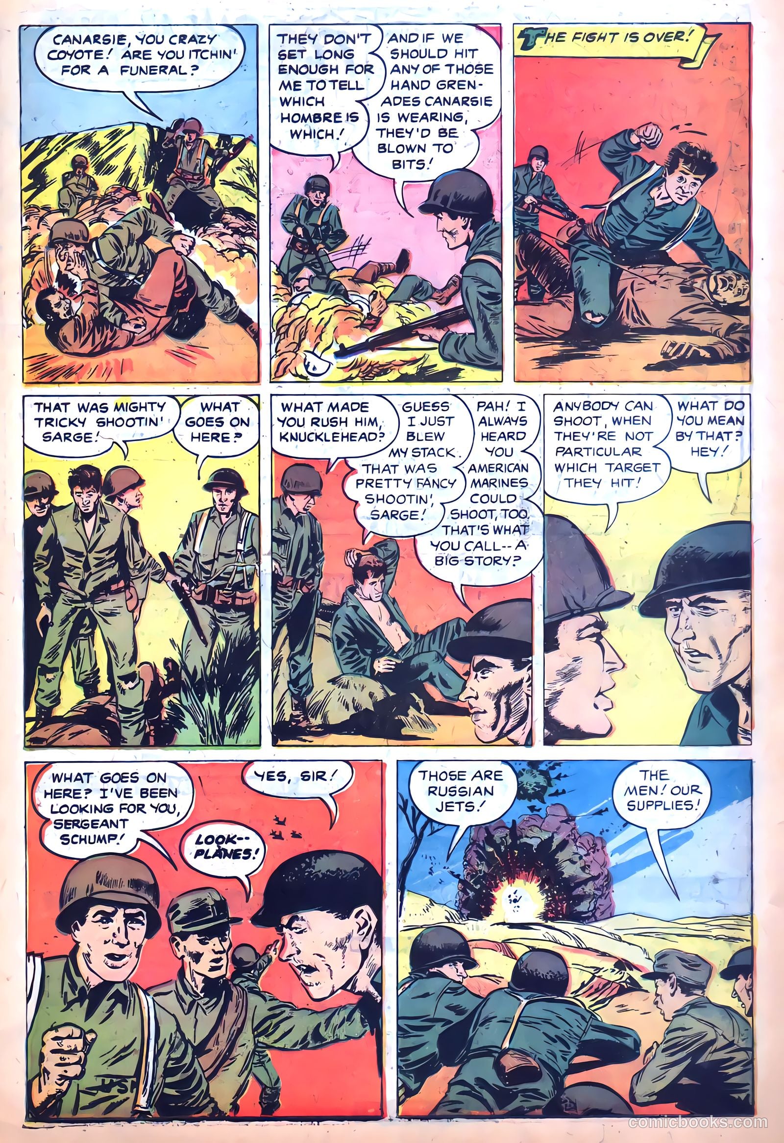 Tell It to the Marines #11 (1955) — page 11 of 36